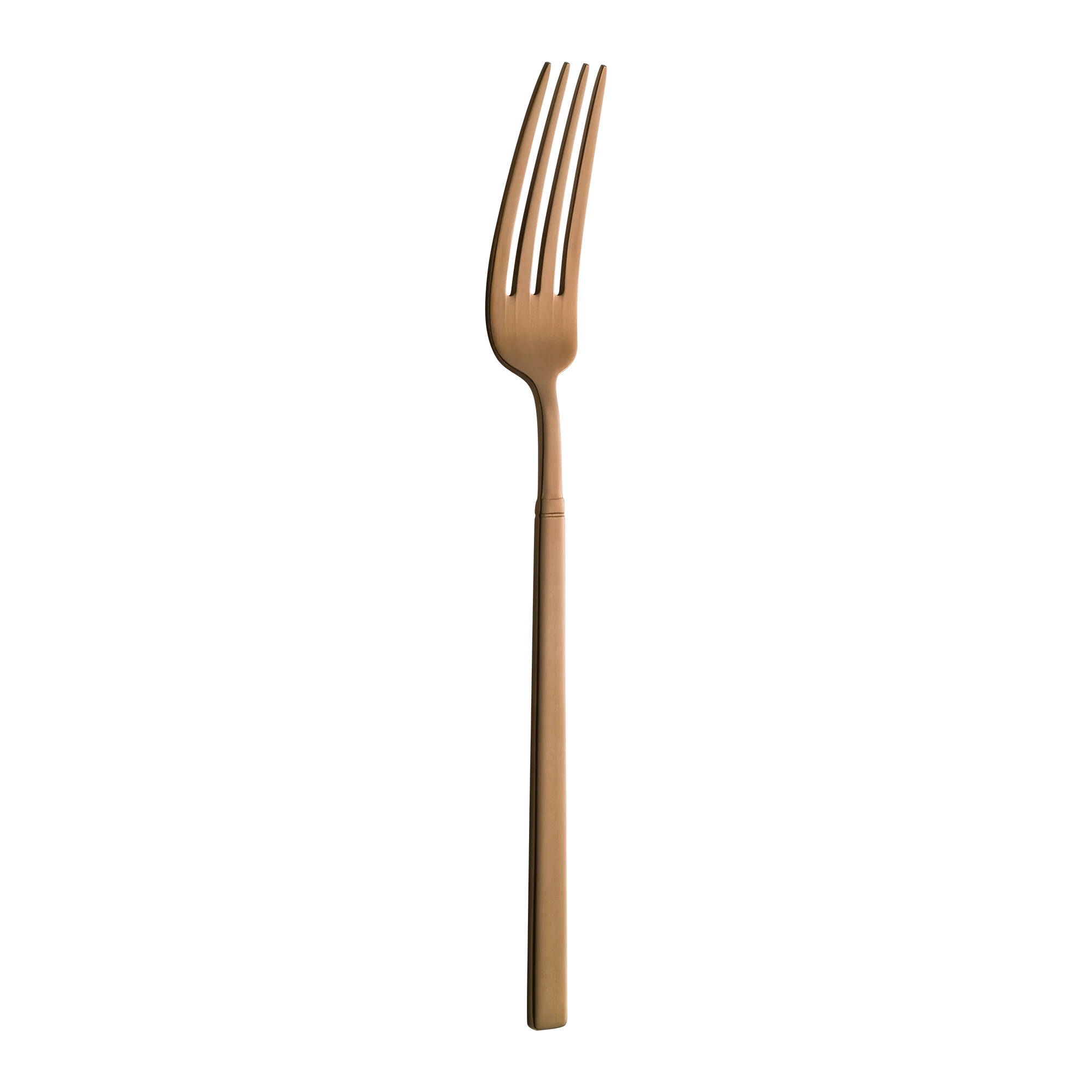 Bonna Grace Mat Bronz Yemek Çatalı, profesyonel yemek çatalı