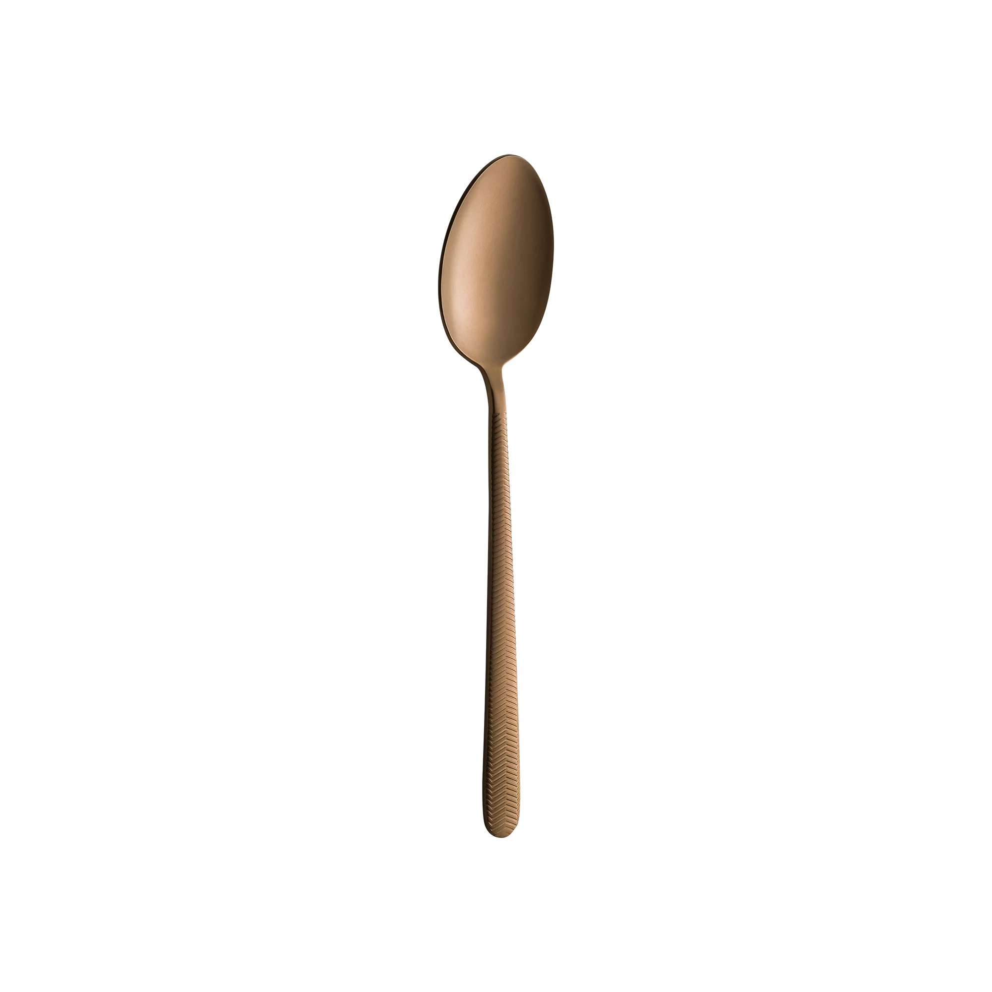 Bonna Illusion Mat Bronz Tatlı Kaşığı, profesyonel yemek kaşığı