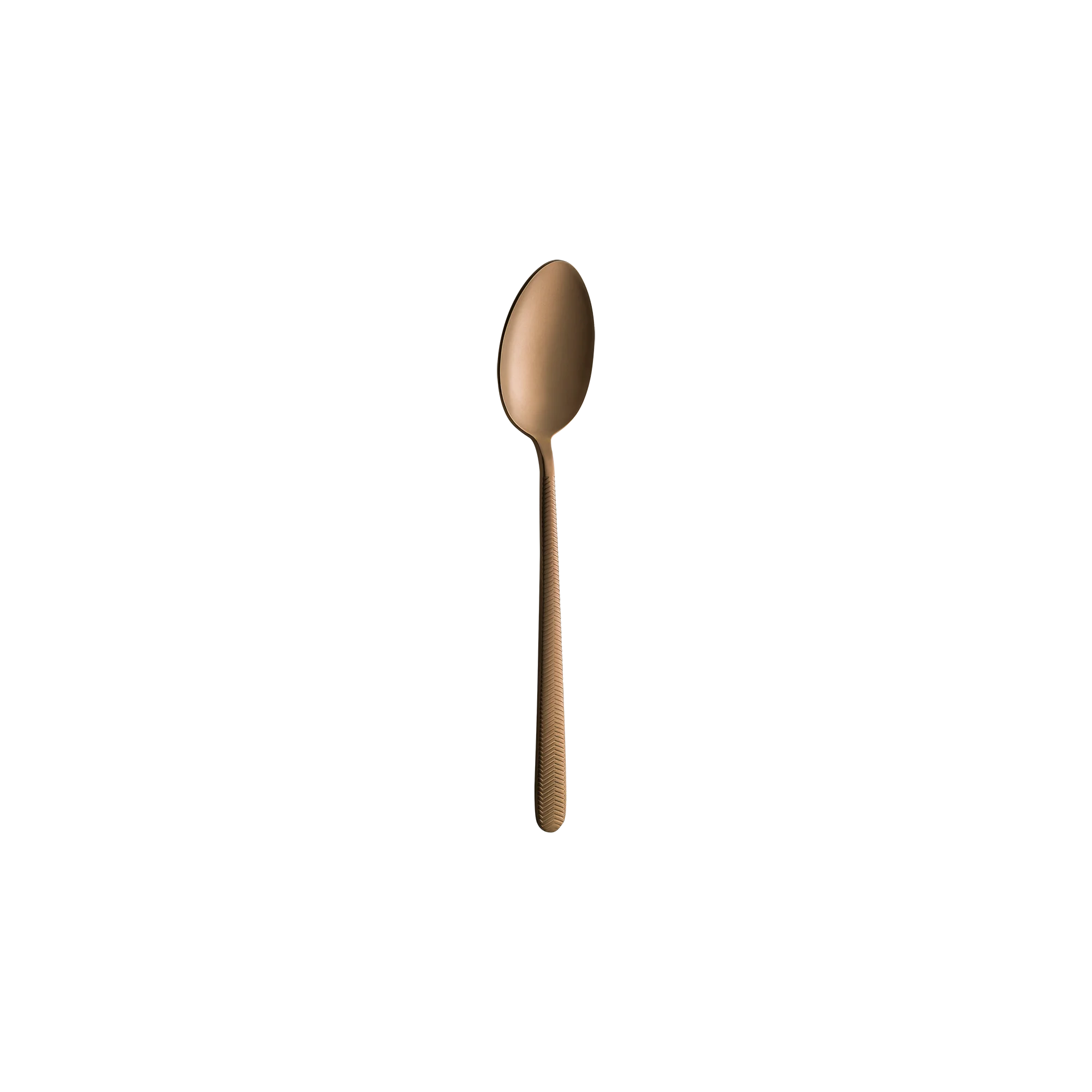 Bonna Illusion Mat Bronz Kahve Kaşığı 13cm, profesyonel yemek kaşığı