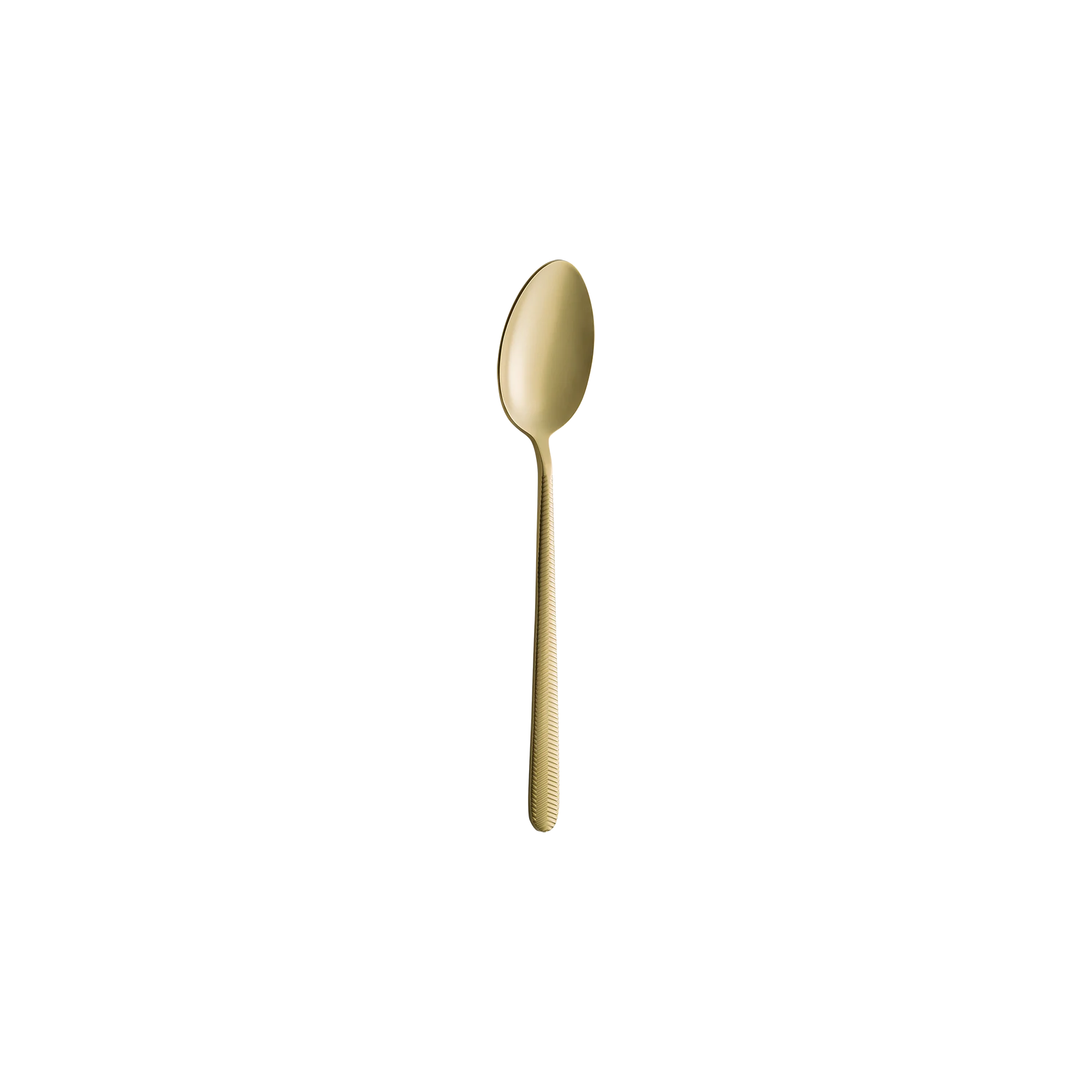 Bonna Illusion Mat Gold Kahve Kaşığı 13cm, profesyonel yemek kaşığı