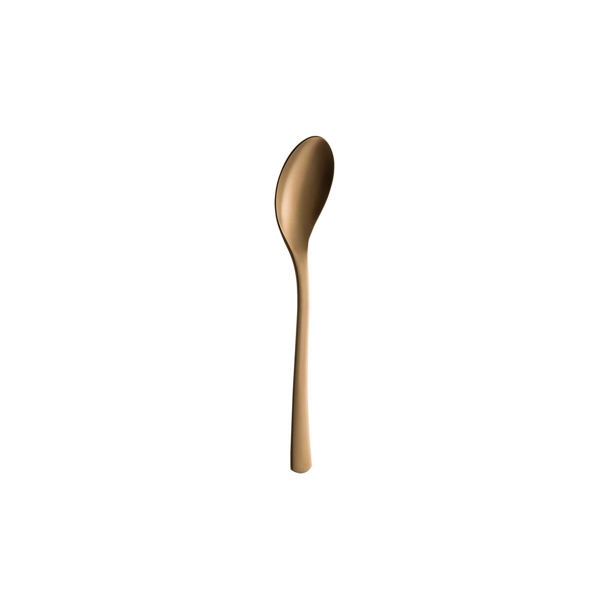 Bonna Vogue Mat Bronz Kahve Kaşığı 14cm, profesyonel yemek kaşığı