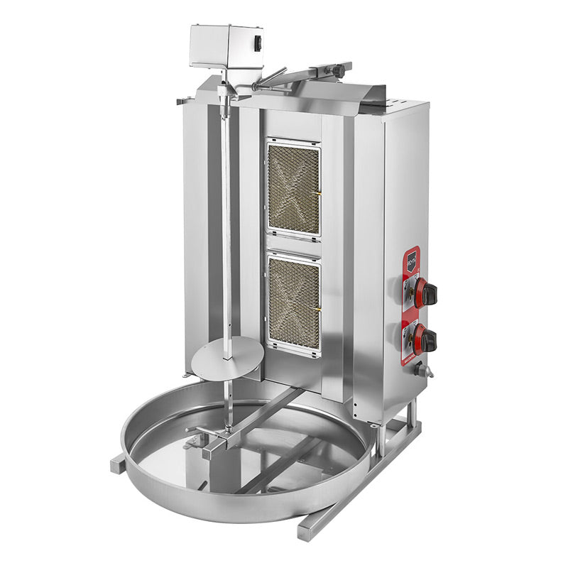 Remta D04(M) Üstten Motorlu Döner Ocağı, 2 Radyanlı, Doğalgazlı, döner makinesi