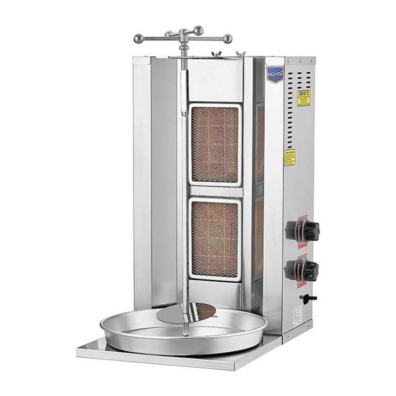 Remta D04 Döner Ocağı, 2 Radyanlı, Doğalgazlı, döner makinesi