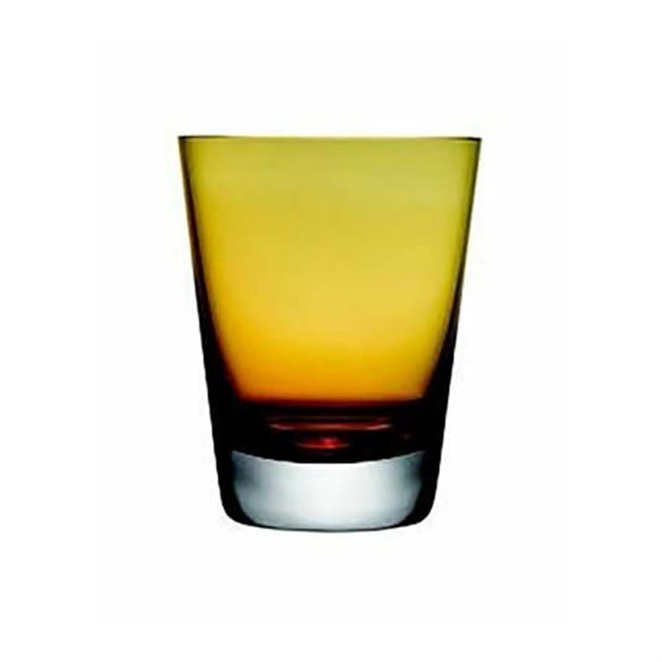 Nude 22240 Colored V Amber Su Bardağı, su ve mesrubat bardagi
