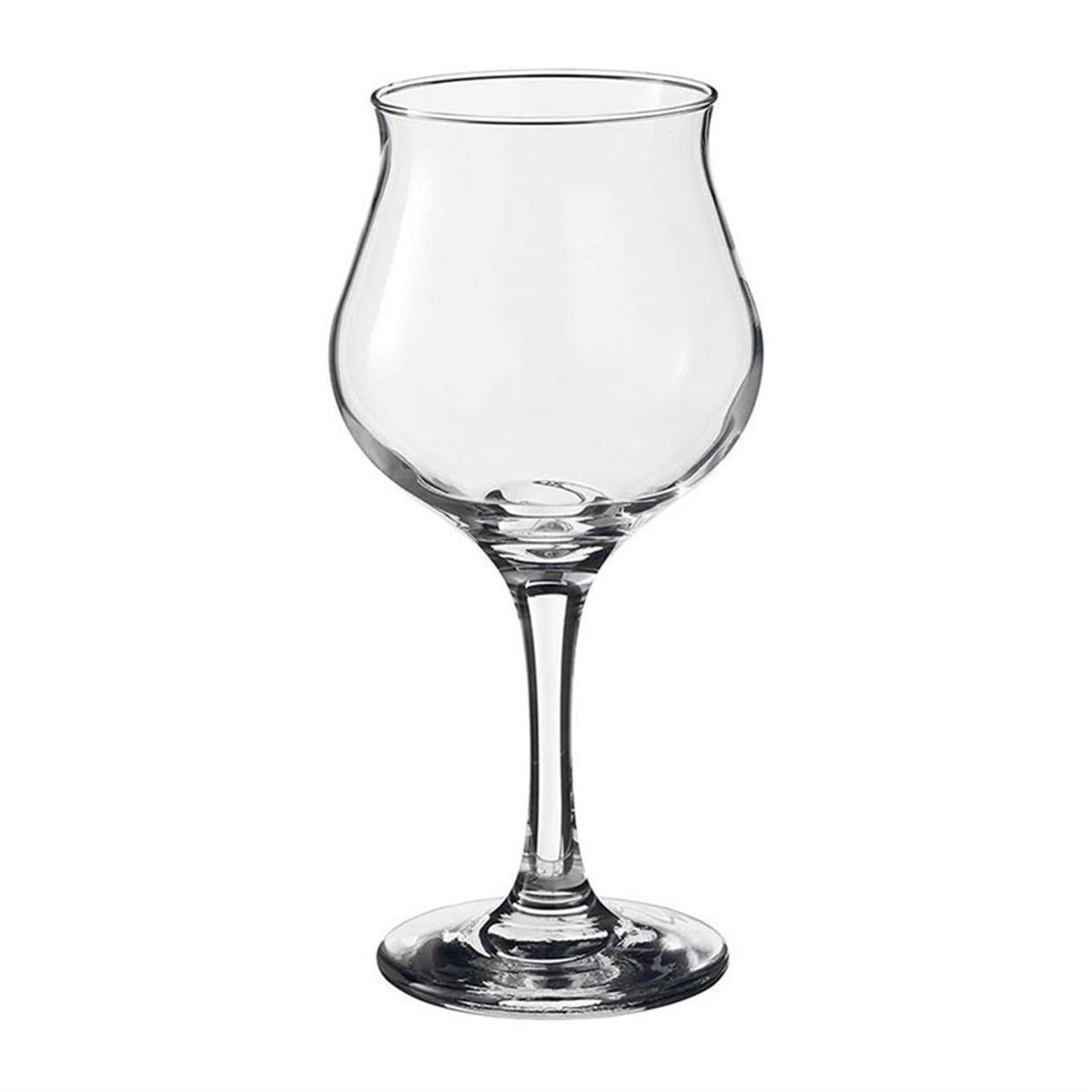 Paşabahçe 440258 Wavy Beyaz Şarap Bardağı, cam servis urunu