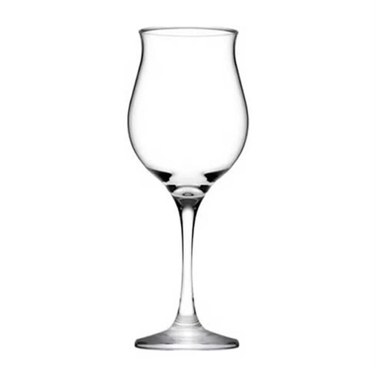 Paşabahçe 440268 Wavy Kırmızı Şarap Bardağı, cam servis urunu