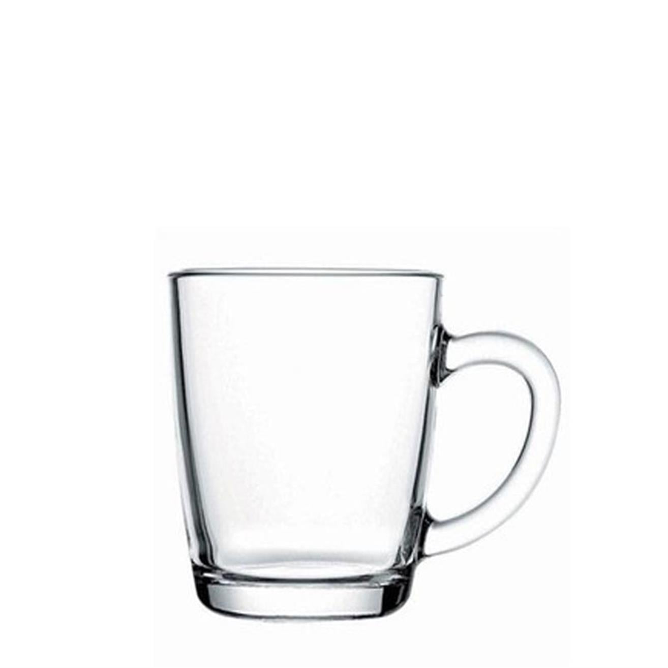 Paşabahçe 55531 Basic Kulplu Cam Bardak, cam servis urunu