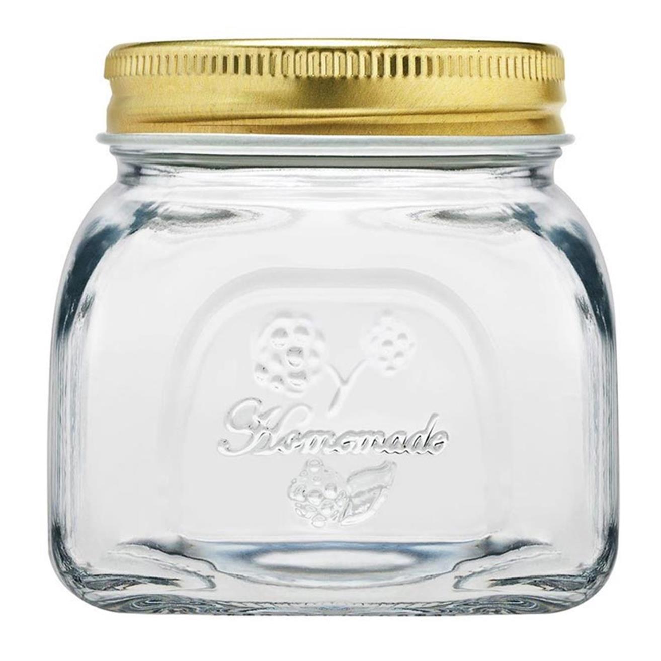 Paşabahçe 80383 Homemade Kapaklı Kavanoz, masaustu servis aksesuari