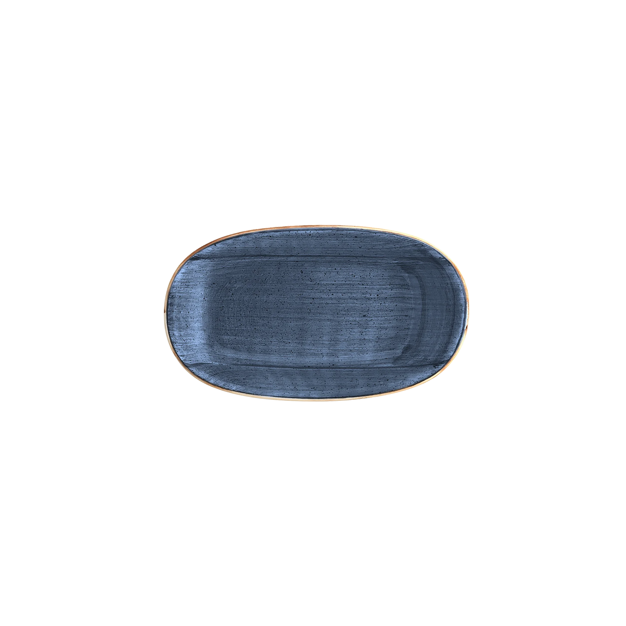Bonna Dusk Gourmet Oval Kayık Tabak 24*14 cm 430 cc, sunum tabağı