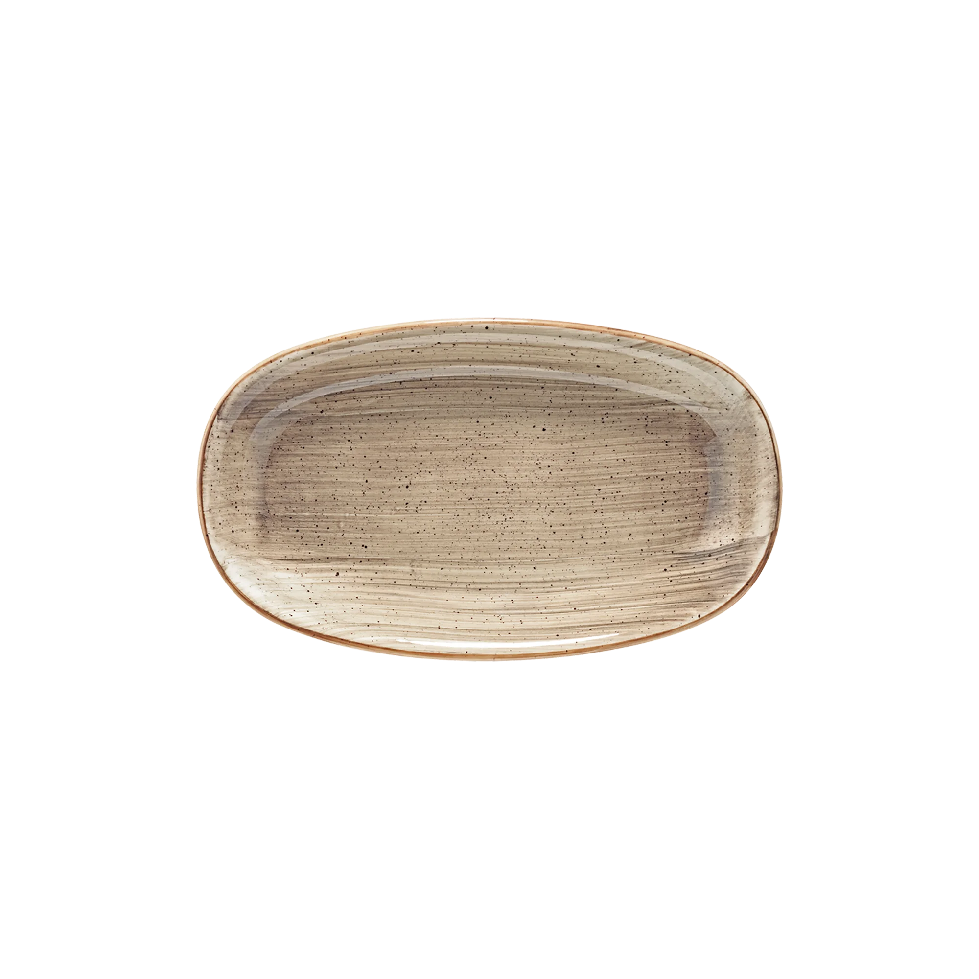 Bonna Terrain Gourmet Oval Kayık Tabak 19*11 cm 200 cc, sunum tabağı