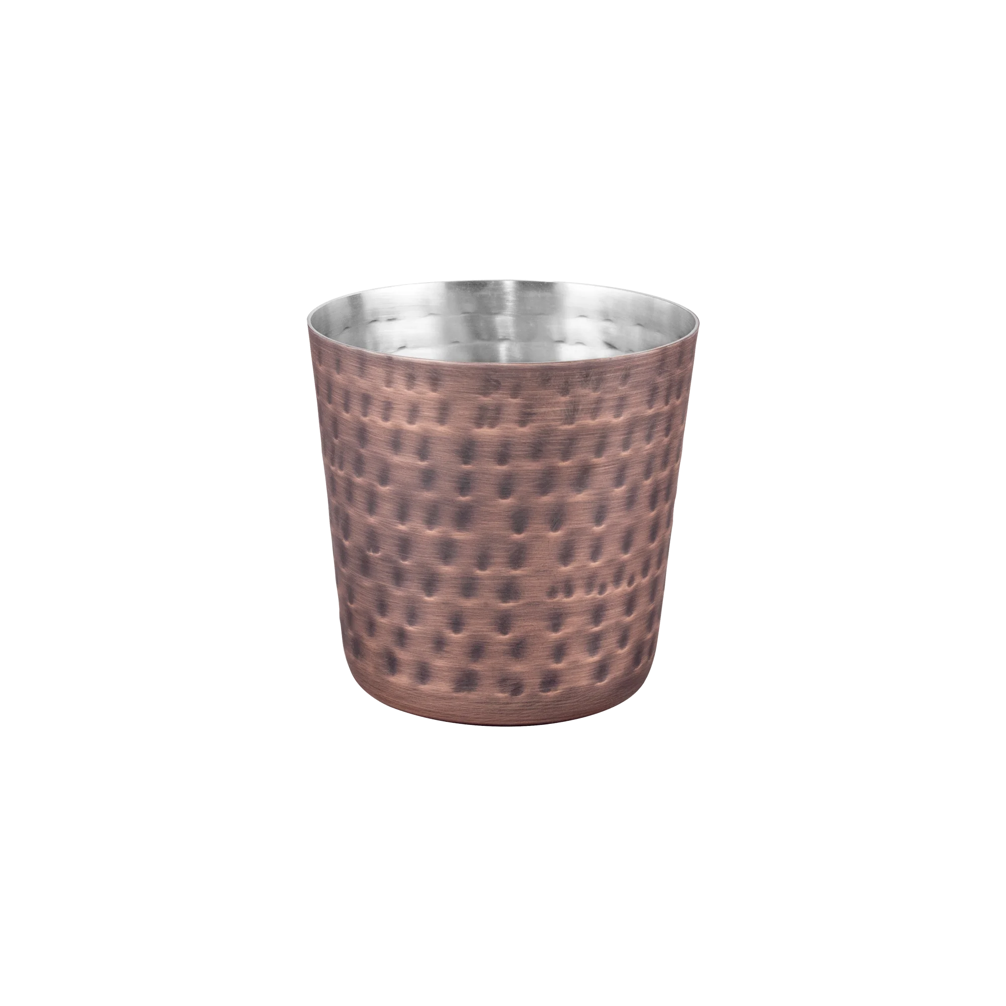 Bonna Bakır Dövme Çok Amaçlı Kup 8.5 x 8.5 cm - 400 ml Antique, profesyonel servis ürünü