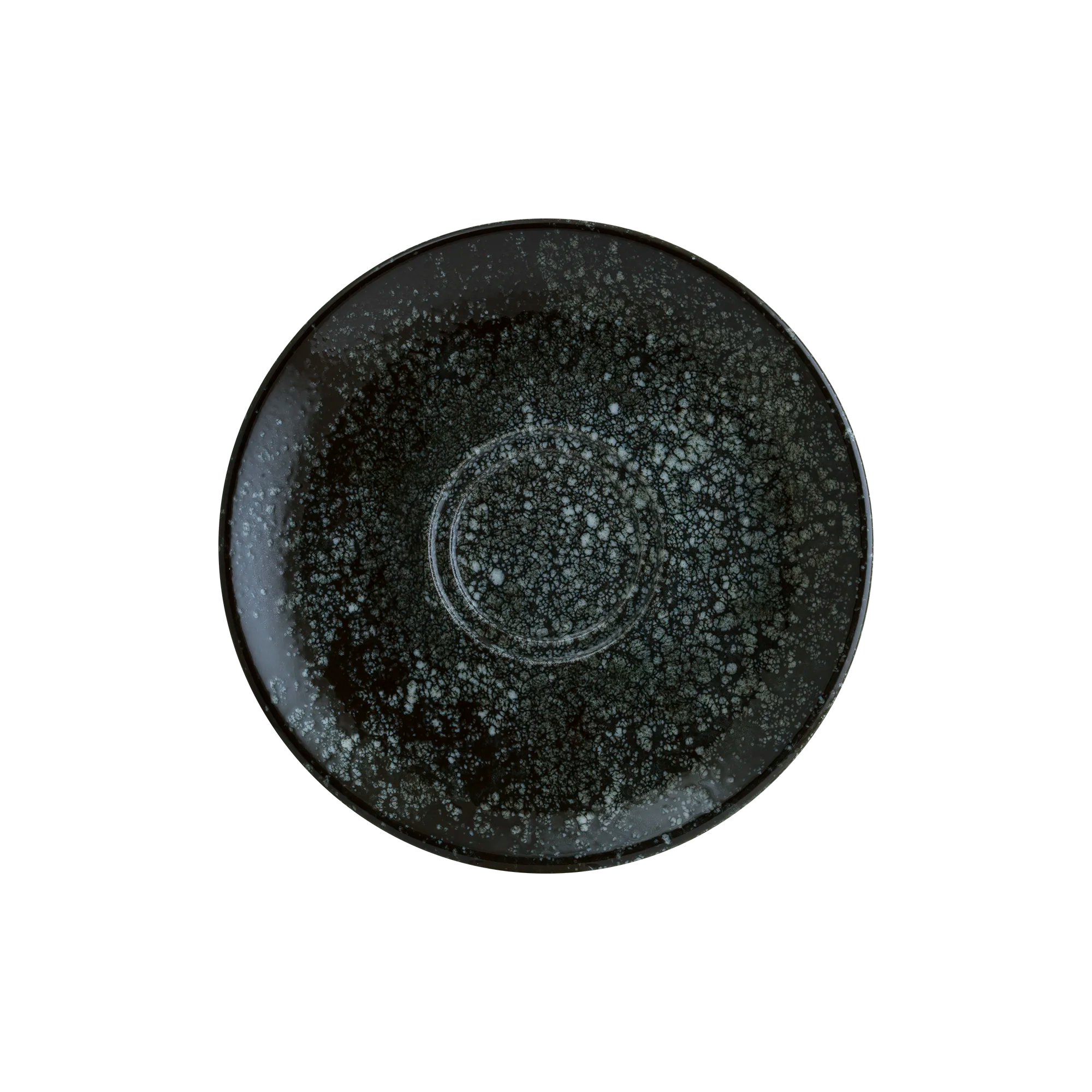 Bonna Cosmos Black Gourmet Kahve Fincan Tabağı 16 cm, fincan tabağı
