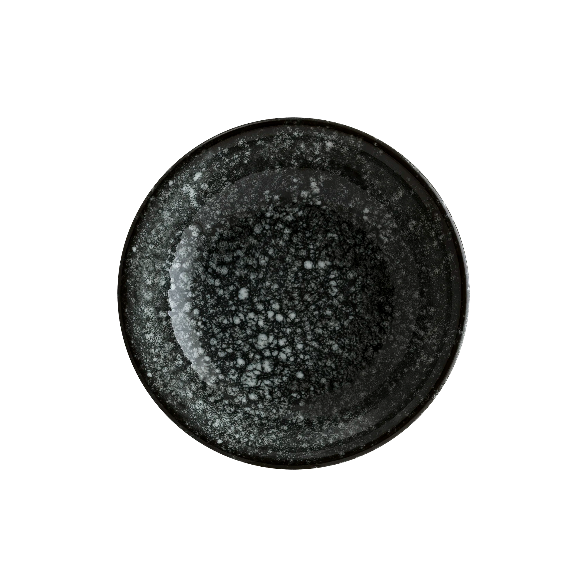 Bonna Cosmos Black Gourmet Çukur Tabak 15 cm 300 cc, çukur tabak
