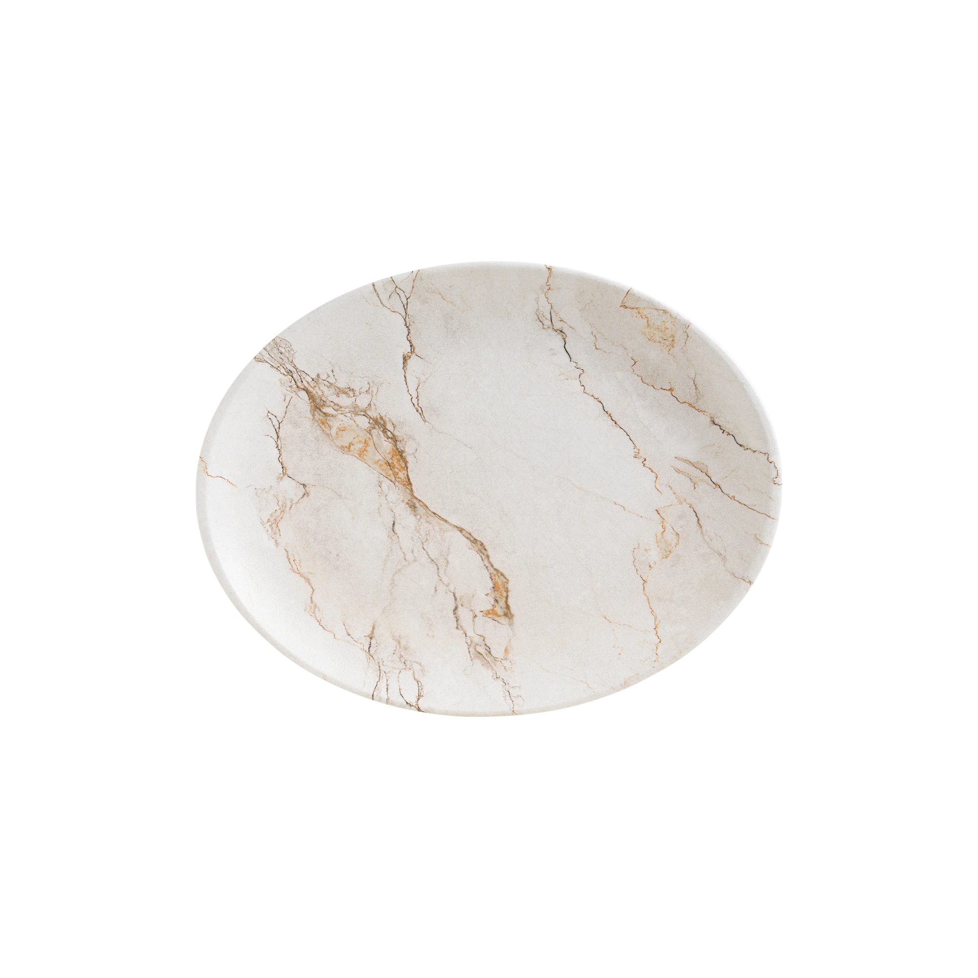 Bonna Granix Moove Oval Tabak 36*28 cm, servis tabağı