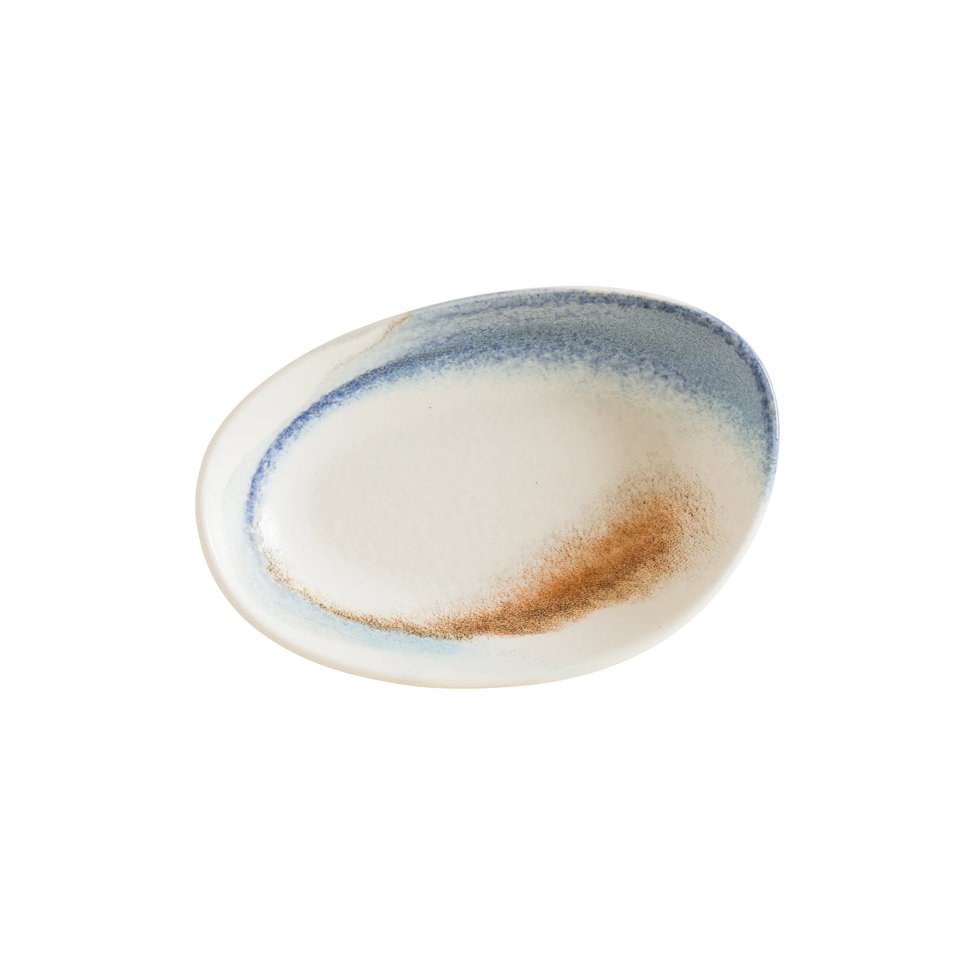 Bonna Kymen 3 Vago Oval Kayık Tabak 15*8.5 cm 140 cc, sunum tabağı