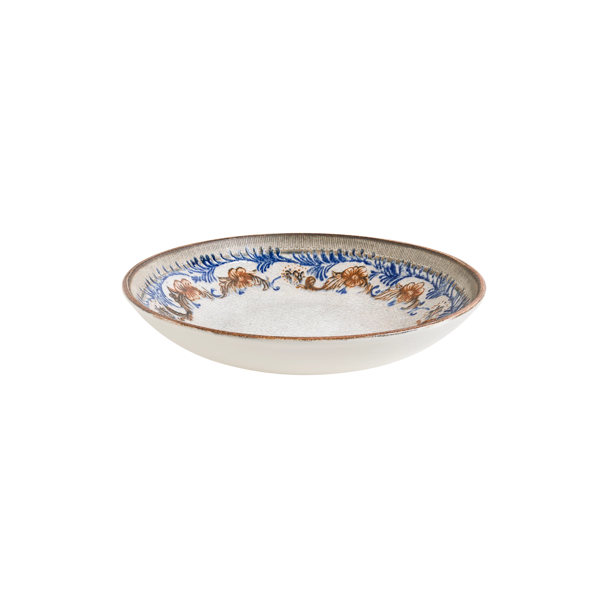 Bonna Retro Floral Bloom Çukur Tabak 25 cm 1300 cc, çukur tabak