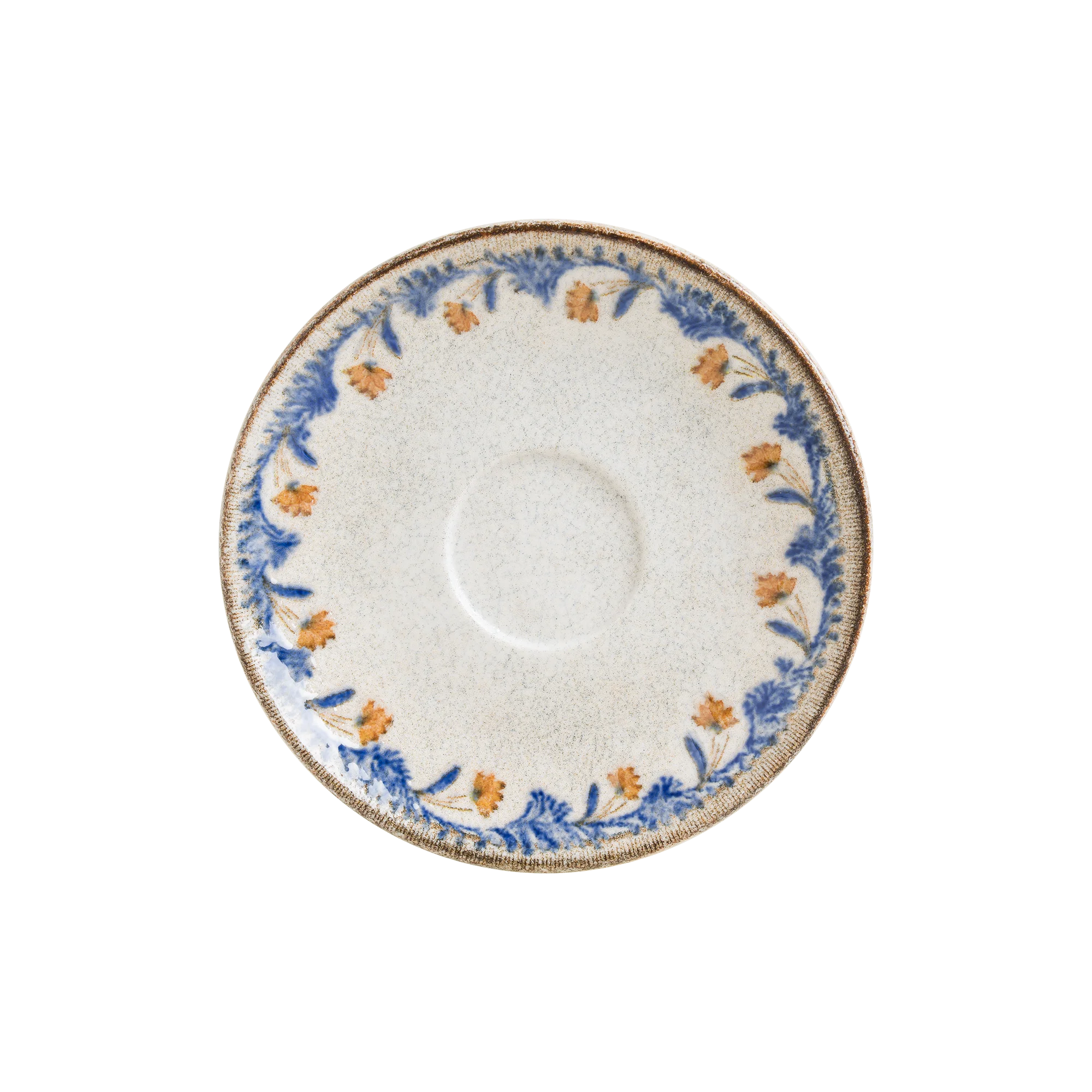 Bonna Retro Floral Gourmet Kahve Tabağı 12 cm, profesyonel servis ürünü