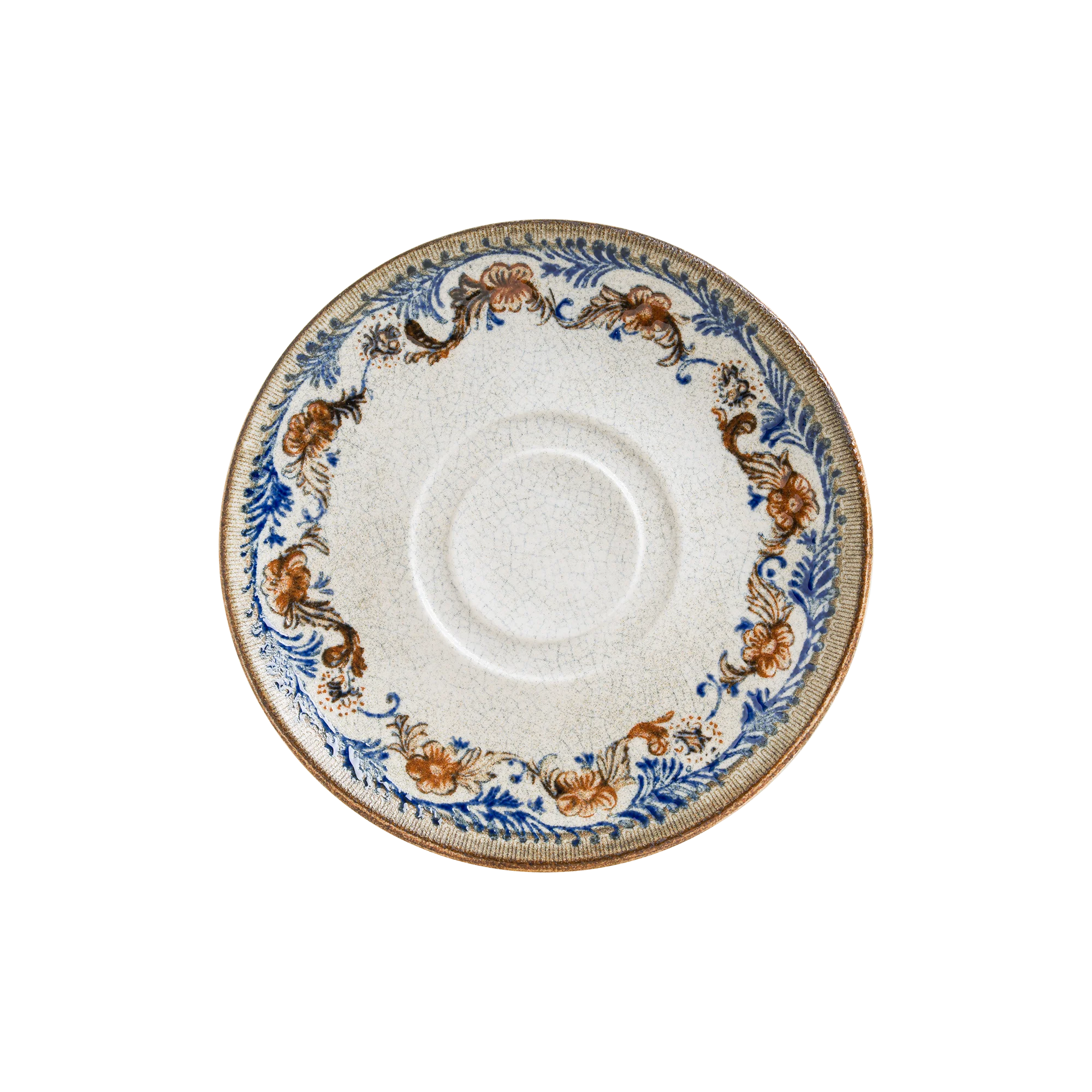Bonna Retro Floral Gourmet Konsome Kase Tabağı 19 cm, sunum kasesi