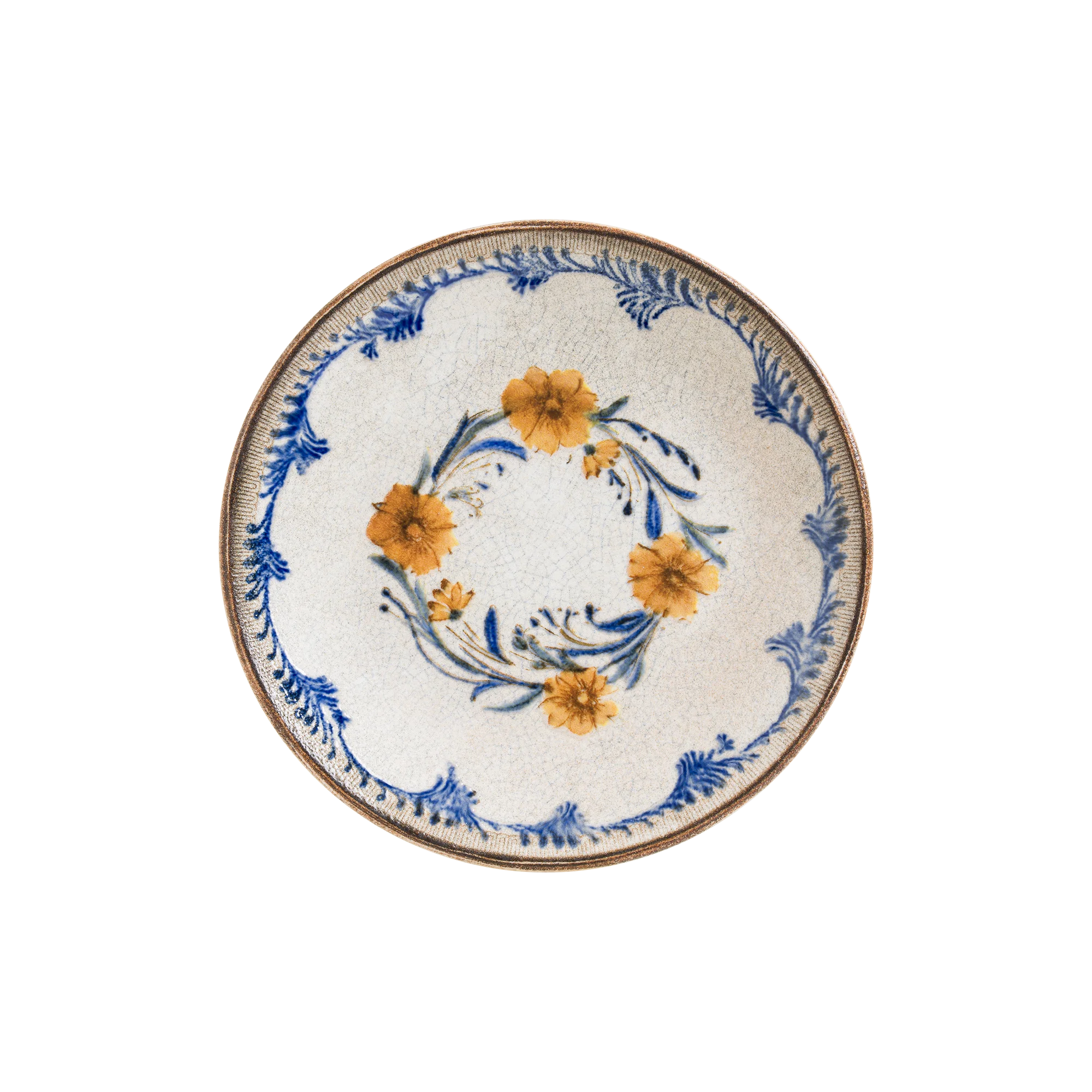 Bonna Retro Floral Gourmet Düz Tabak 21 cm, düz tabak