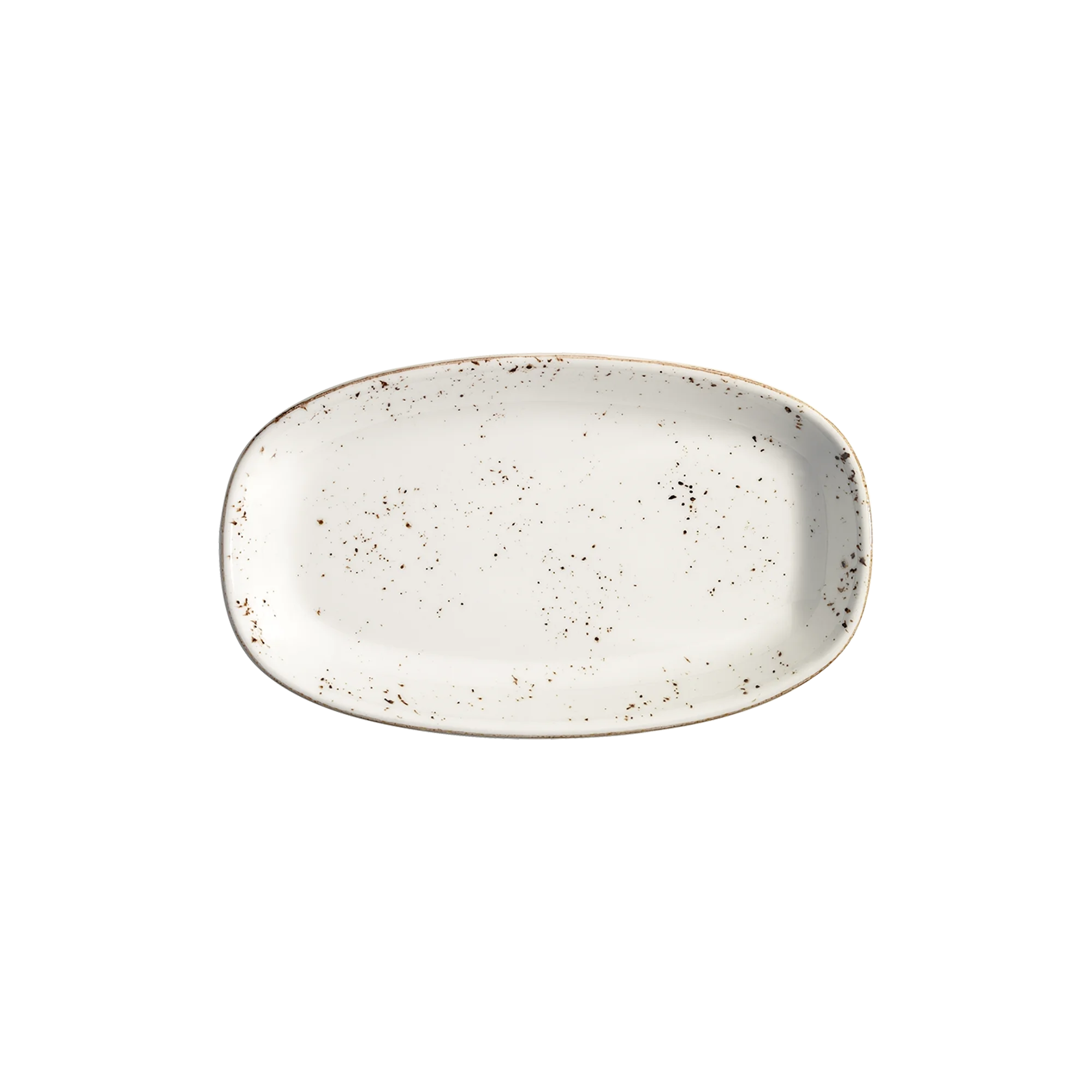 Bonna Grain Gourmet Oval Kayık Tabak 24*14 cm 430 cc, sunum tabağı