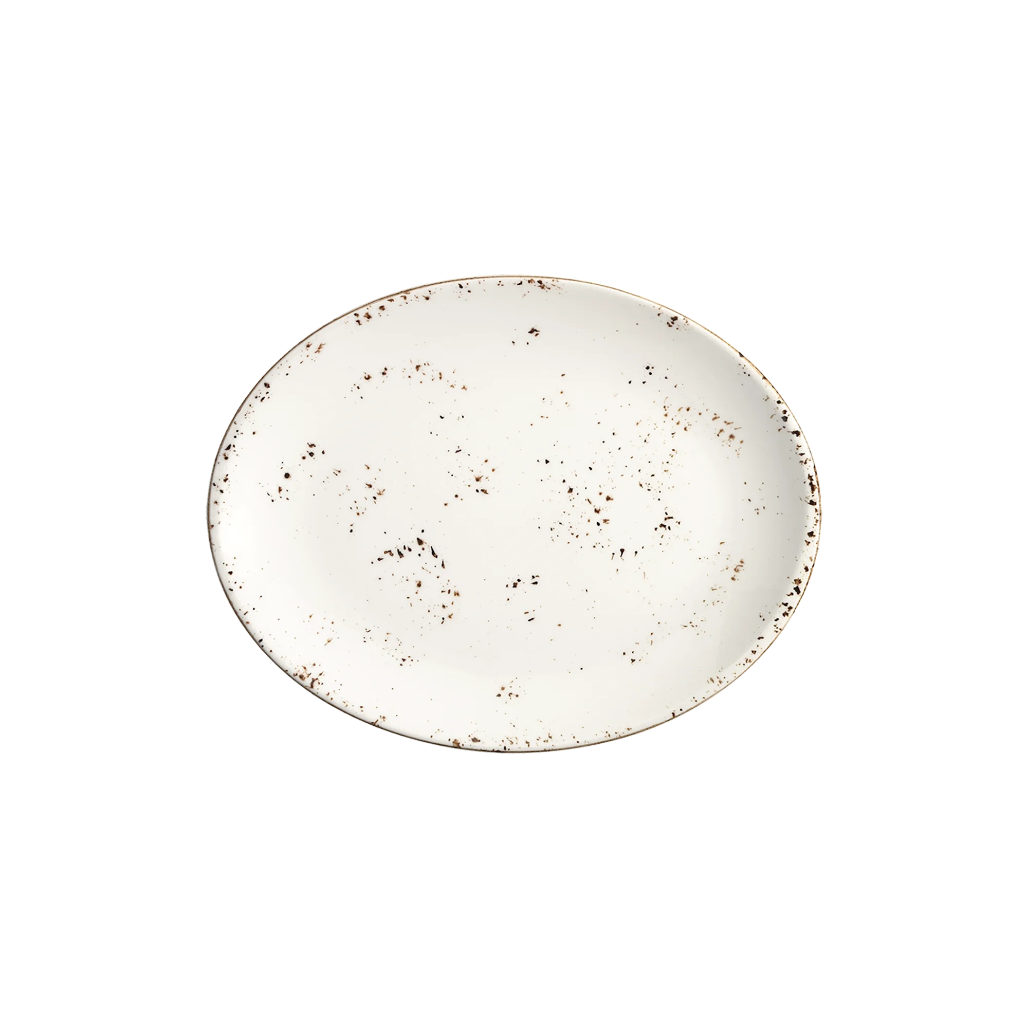Bonna Grain Moove Oval Tabak 36*28 cm, servis tabağı