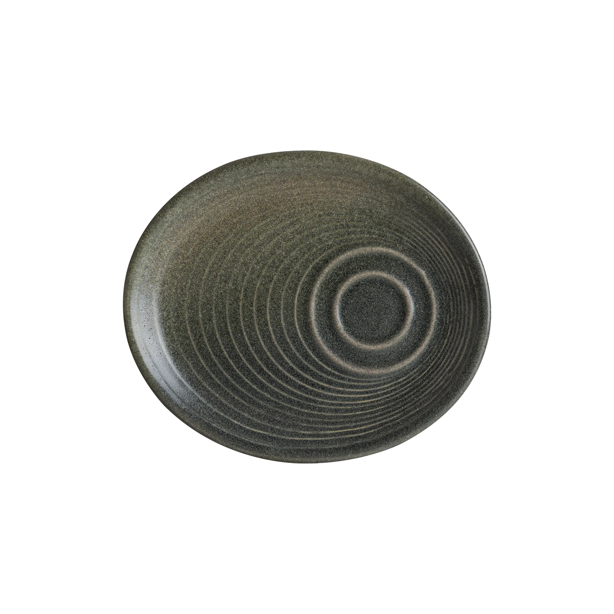 Bonna Hornfels Ripple Sunum Tabağı 20*17 cm, sunum tabağı