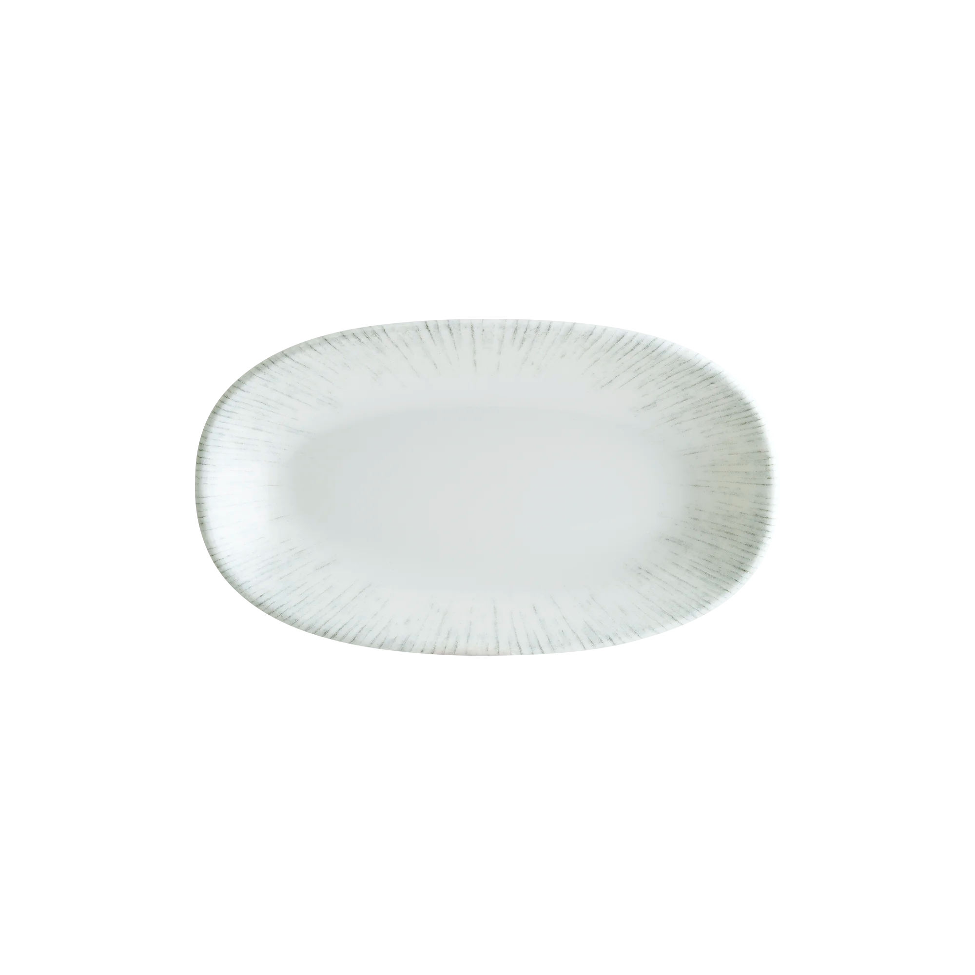 Bonna Iris Gourmet Oval Kayık Tabak 15*8.5 cm 95 cc, sunum tabağı