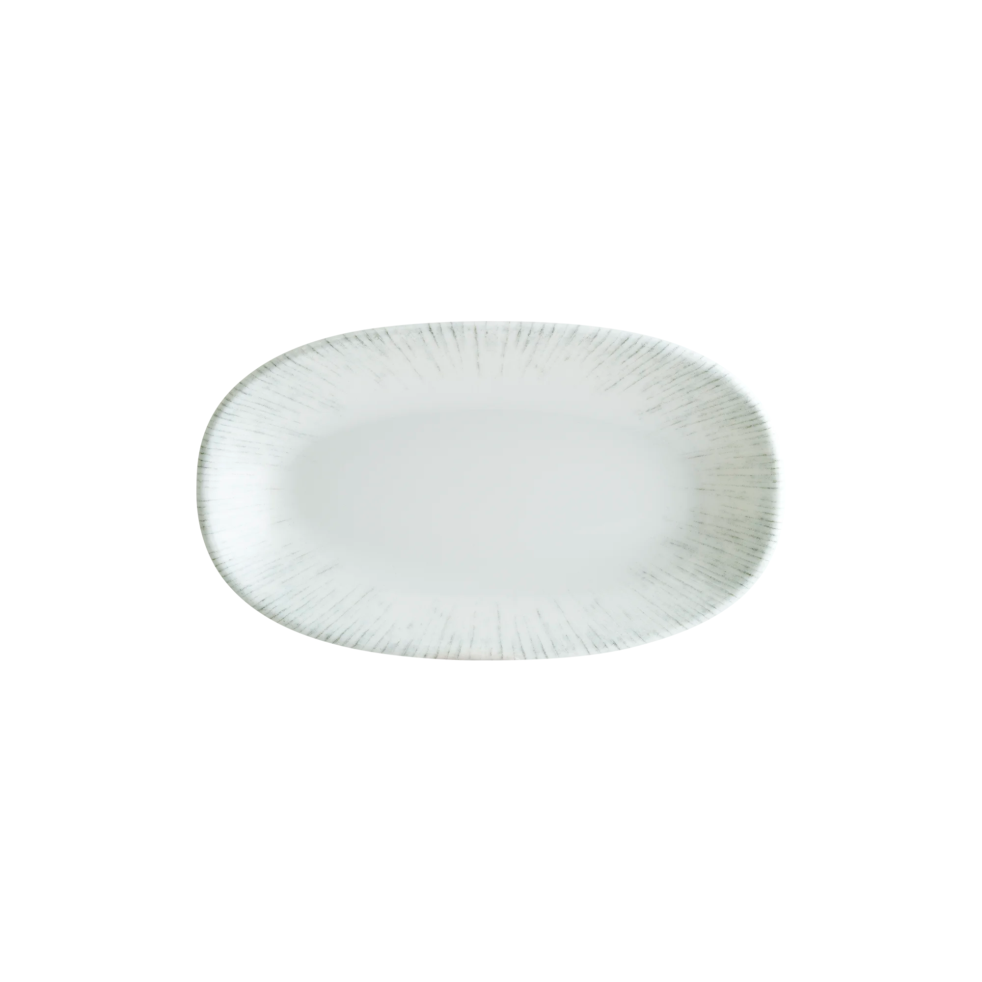 Bonna Iris Gourmet Oval Kayık Tabak 24*14 cm 430 cc, sunum tabağı