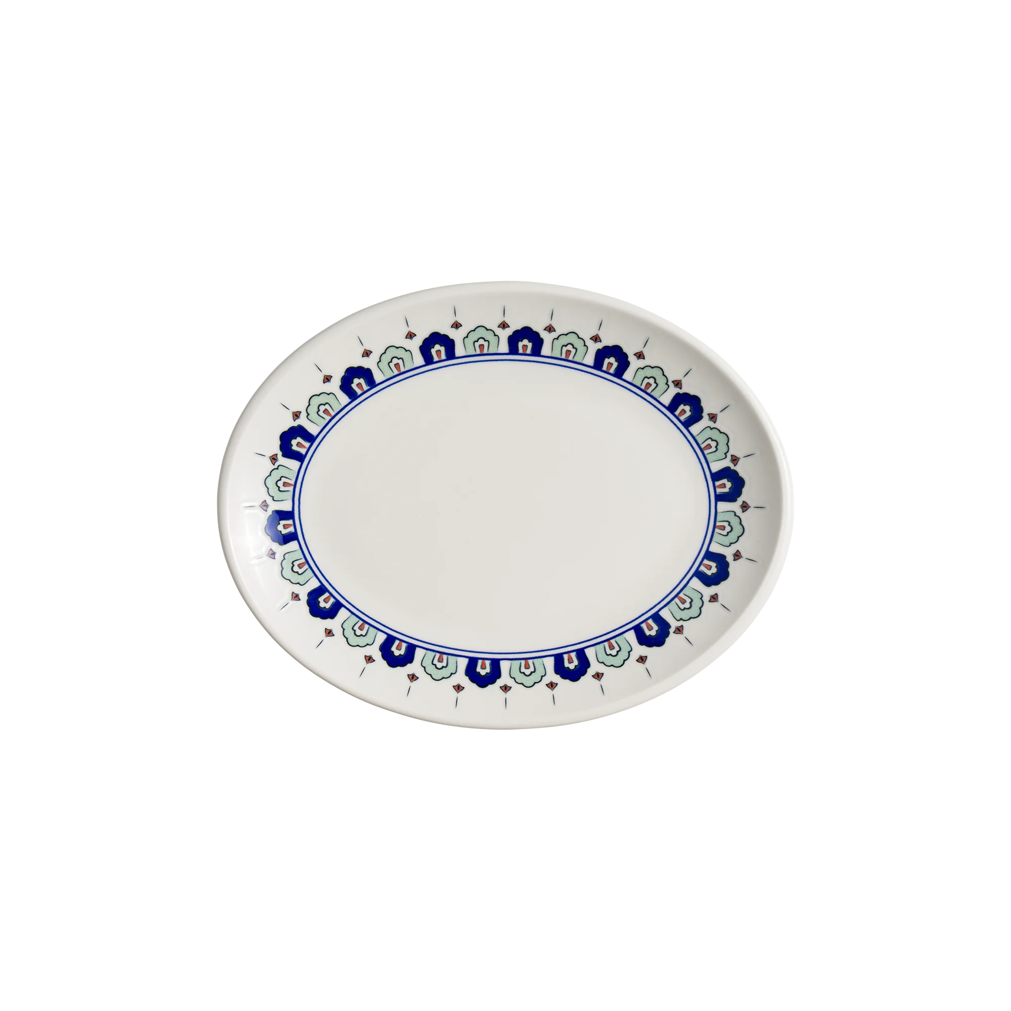 Bonna Kadim Moove Oval Tabak 25 cm, servis tabağı