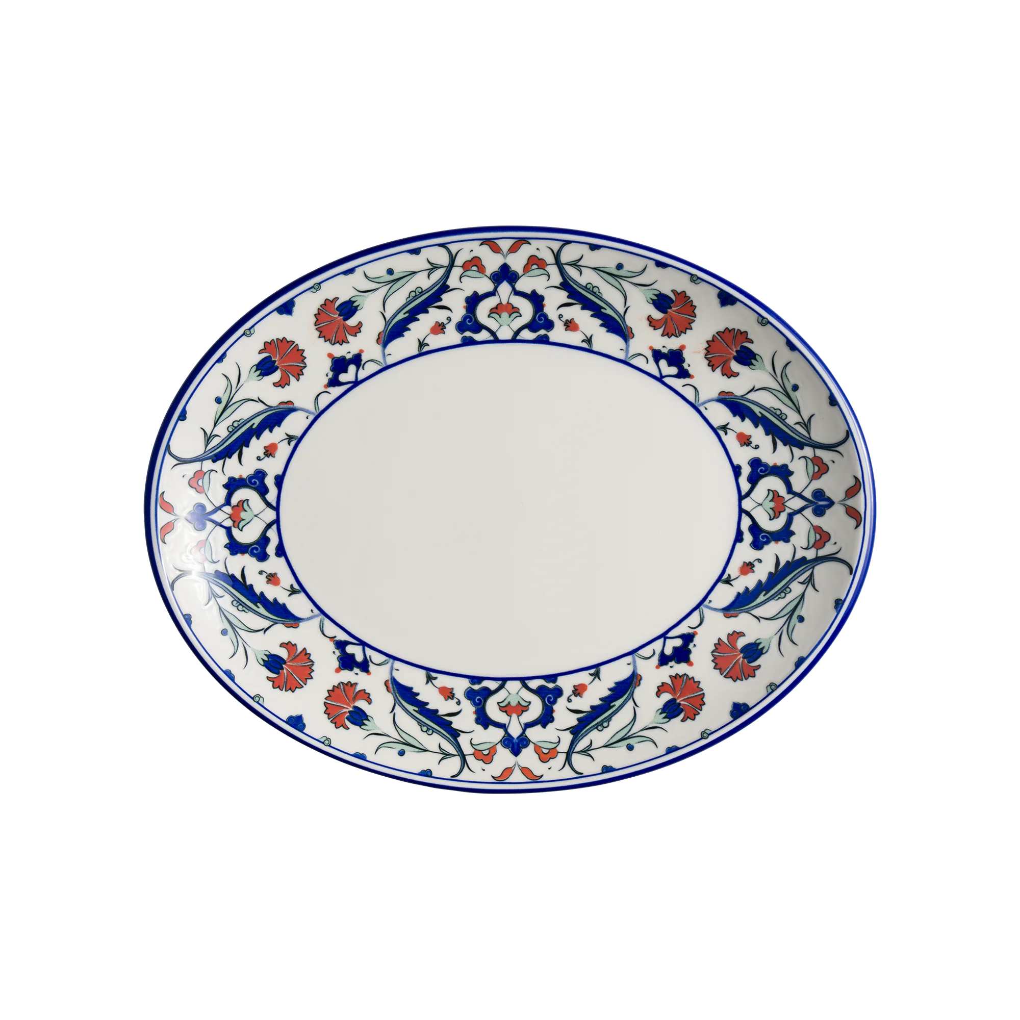 Bonna Kadim Moove Oval Tabak 31*24 cm, servis tabağı