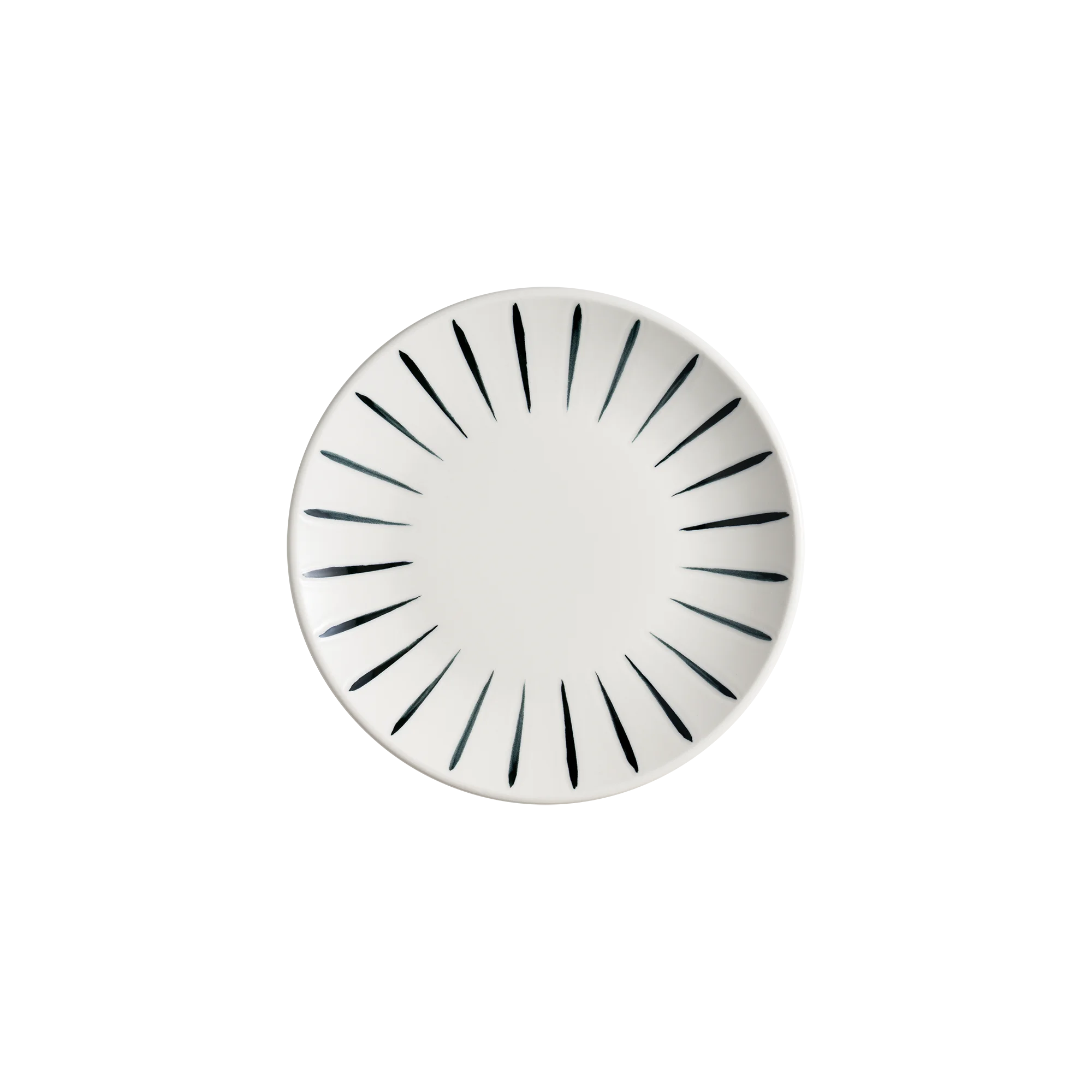 Bonna Lavis Black Gourmet Flat Plate 21 cm, profesyonel servis ürünü