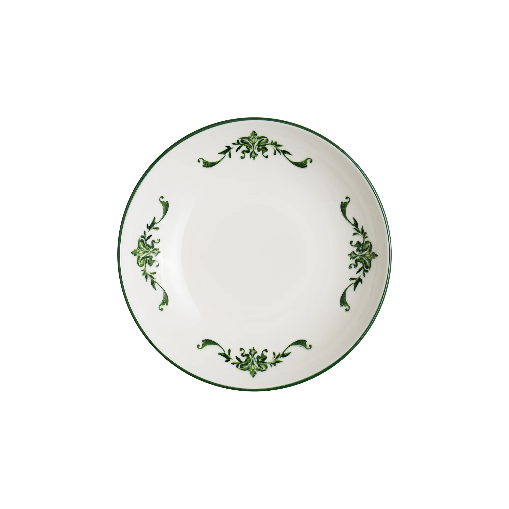 Bonna Lavis Green Bloom Çukur Tabak 25 cm 1300 cc, çukur tabak