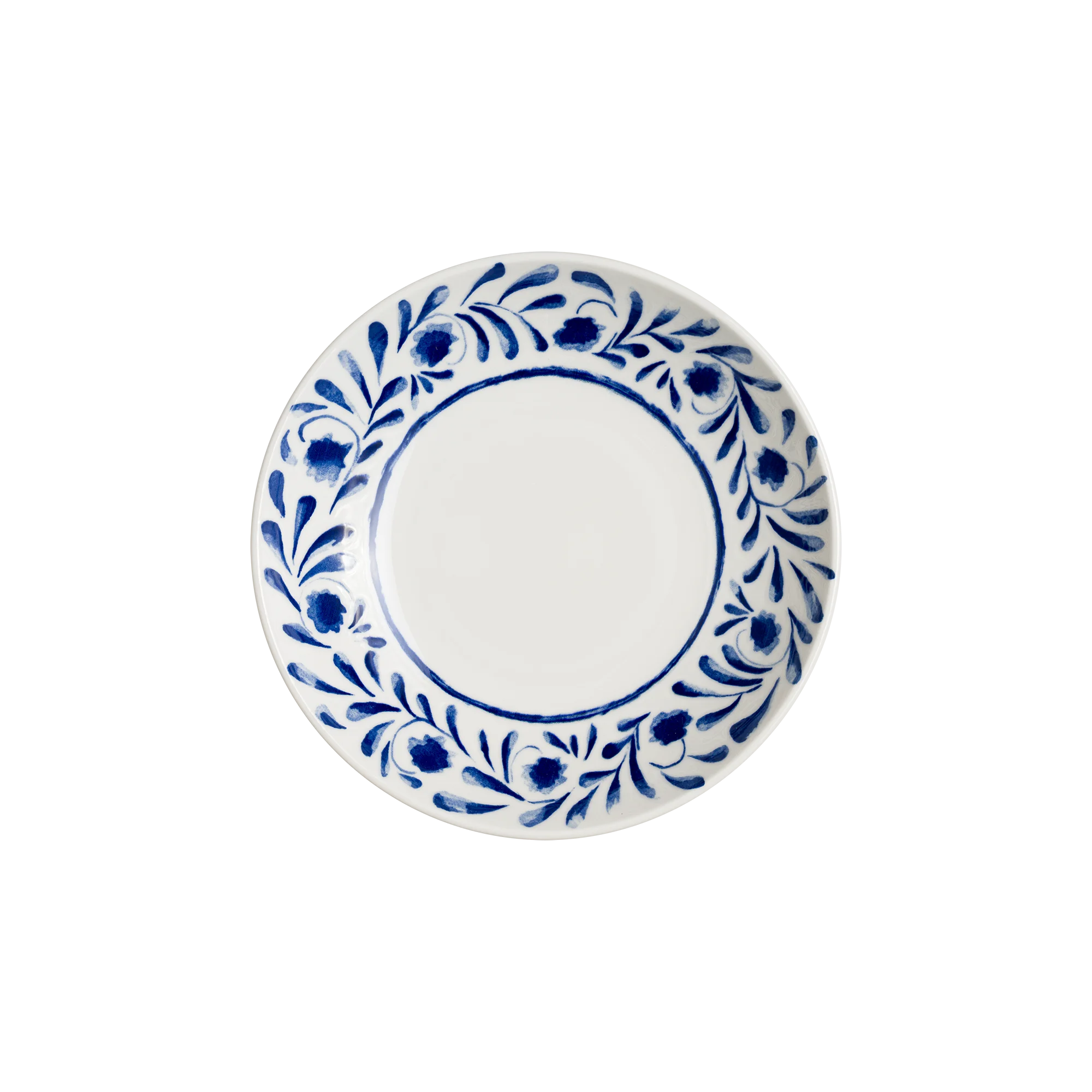 Bonna Lavis Blue Bloom Çukur Tabak 25 cm 1300 cc, çukur tabak