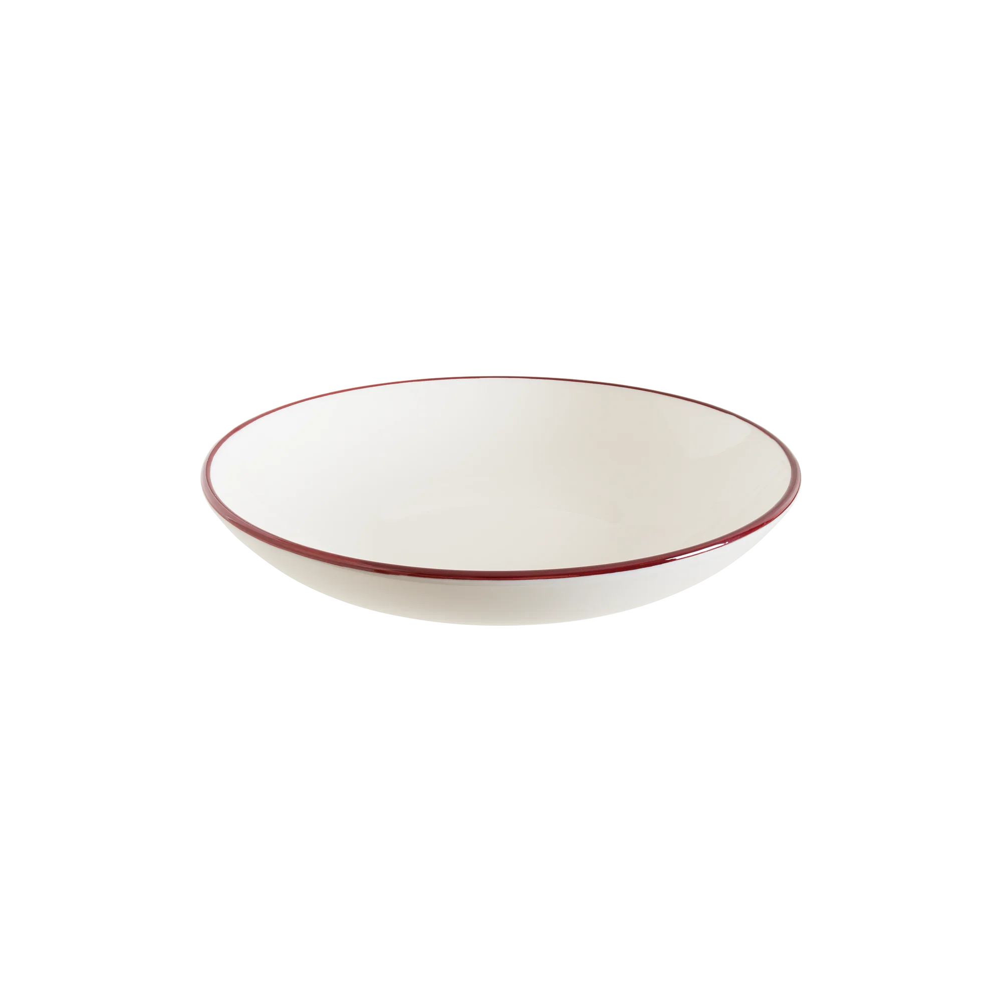 Bonna Linea Burgundy Bloom Çukur Tabak 23 cm 1000 cc, çukur tabak