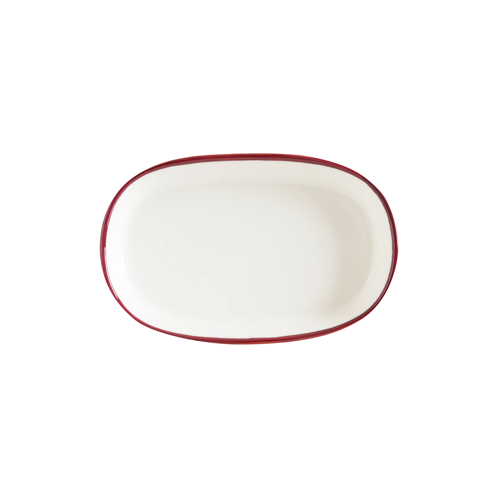 Bonna Linea Burgundy Hygge 10cm Oval Servis, profesyonel servis ürünü