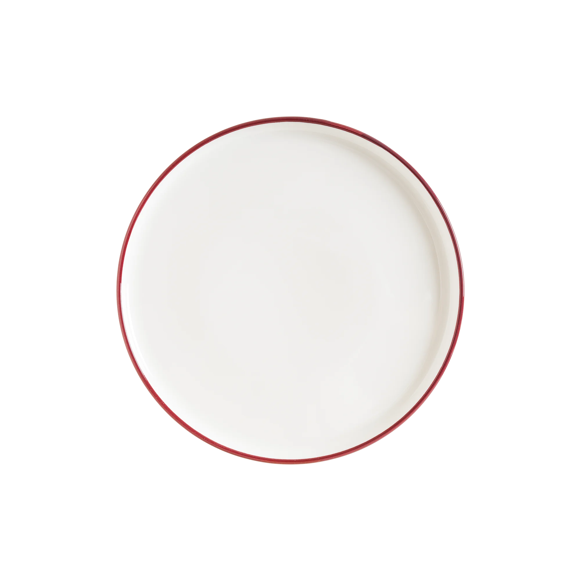 Bonna Linea Burgundy Hygge 16cm Düz Tabak, düz tabak