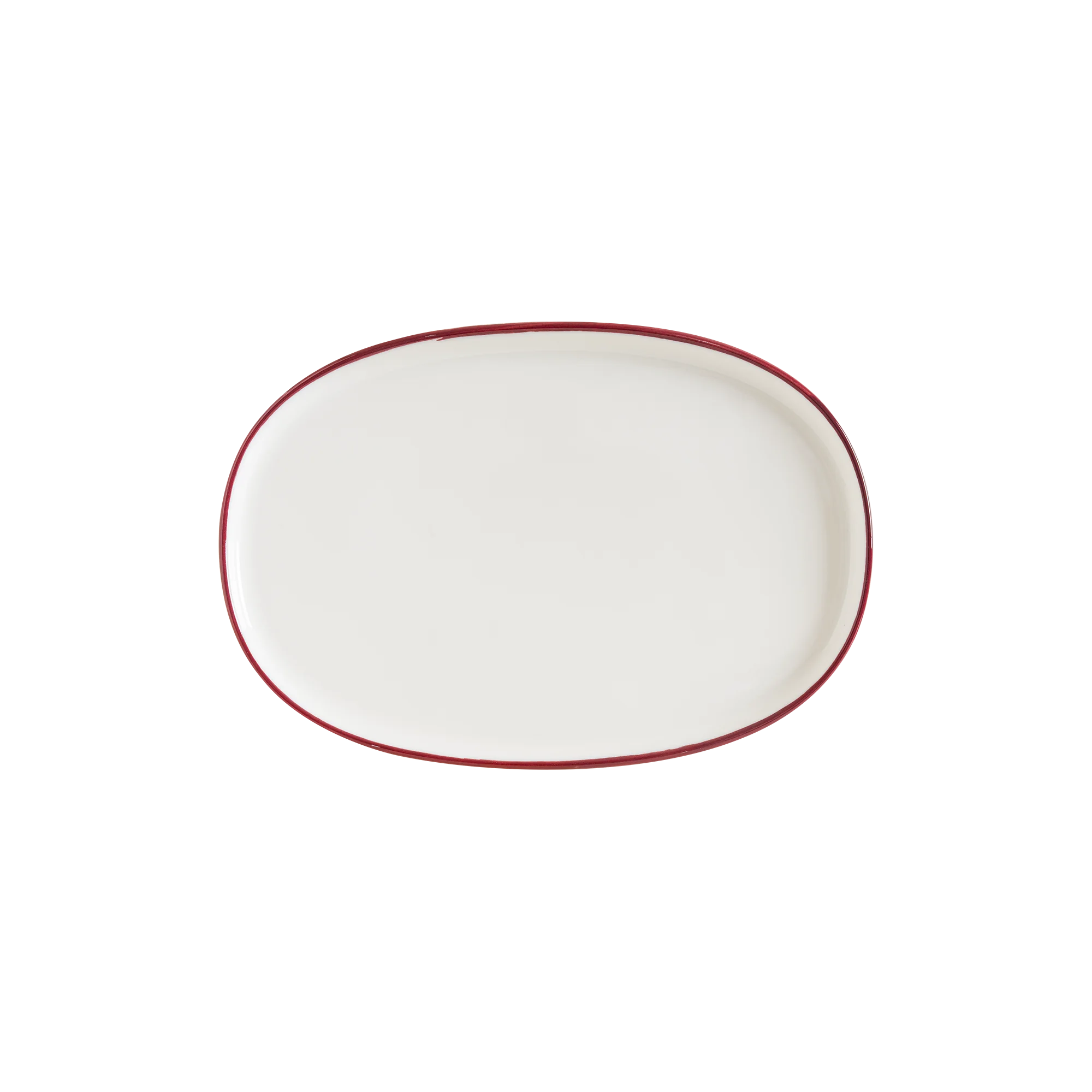 Bonna Linea Burgundy Hygge 34 cm Oval Servis, profesyonel servis ürünü