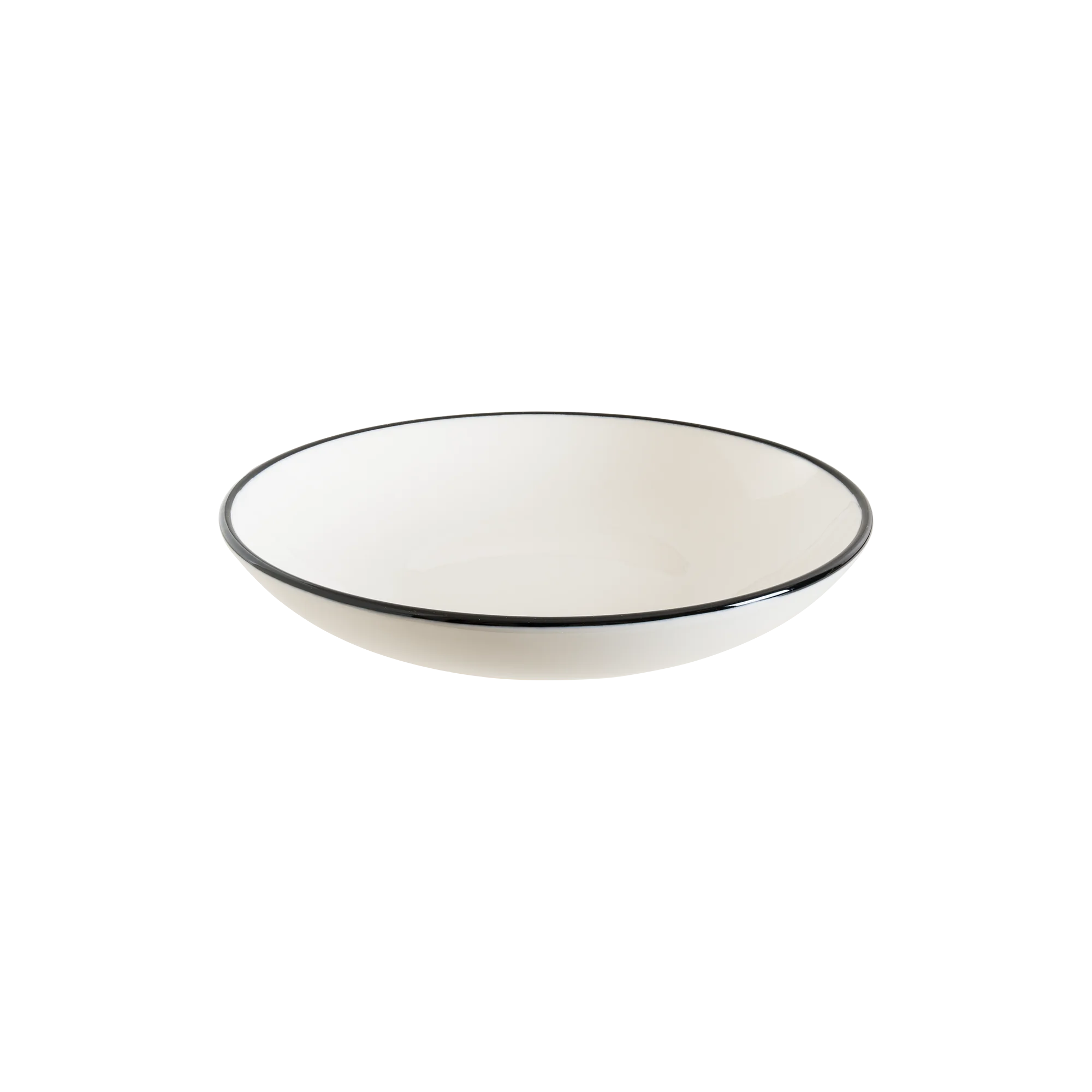 Bonna Linea Black Bloom Çukur Tabak 25 cm 1300 cc, çukur tabak