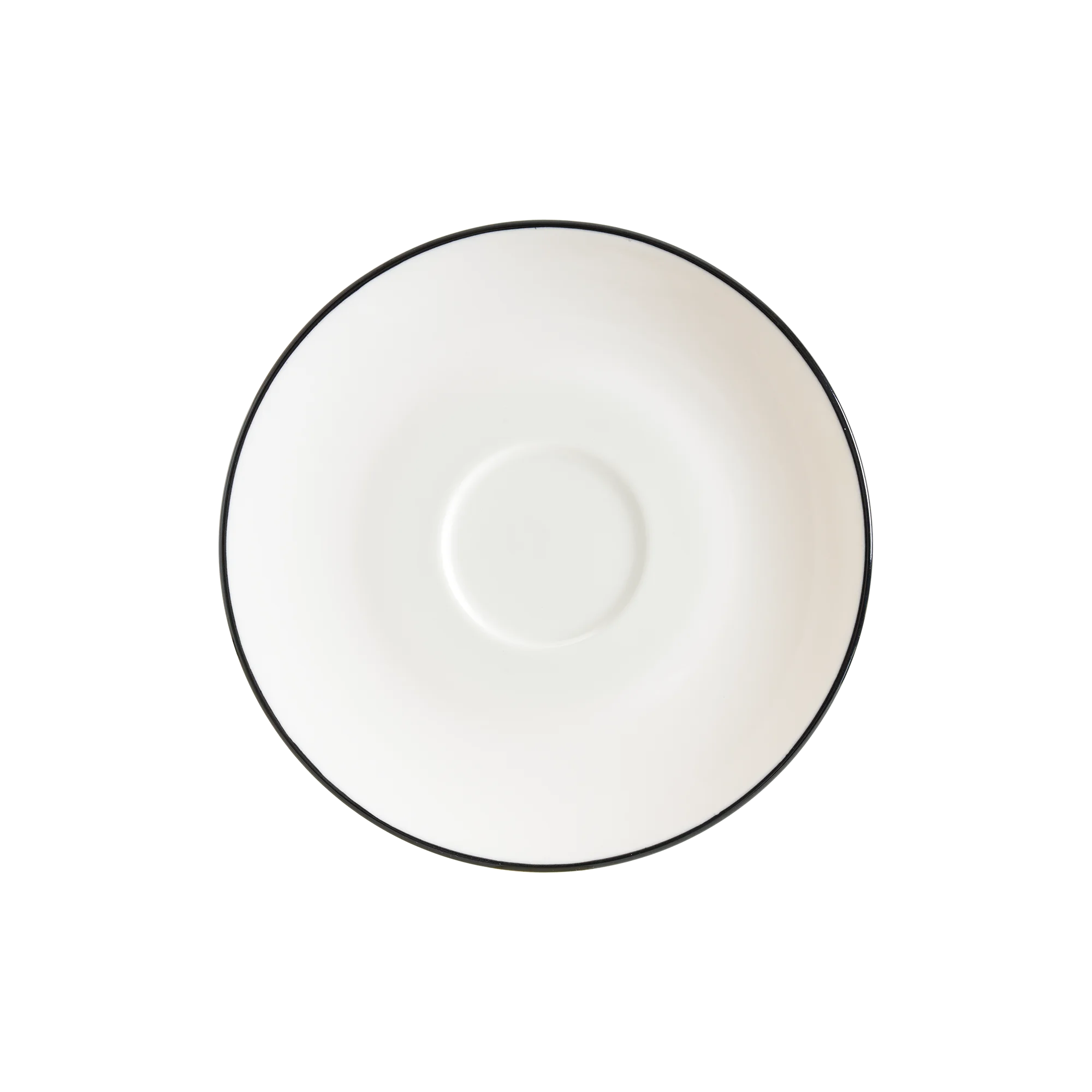 Bonna Linea Black Gourmet Kahve Fincanı Tabağı 12 cm, kahve fincanı