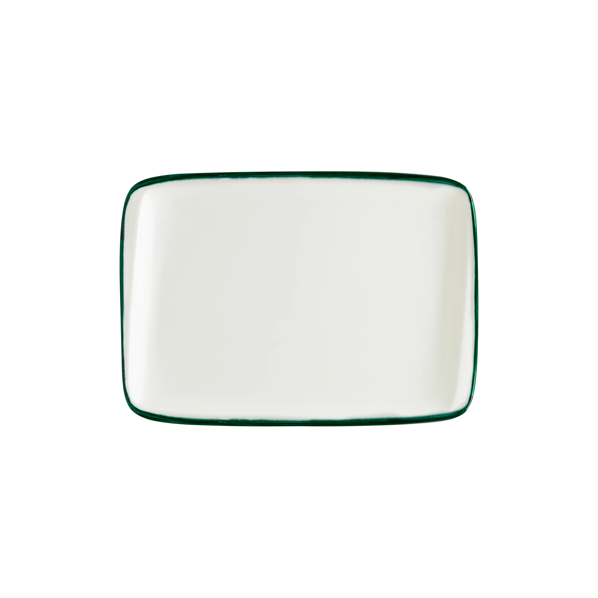 Bonna Linea Green Moove Dikdörtgen Tabak 23*16 cm, servis tabağı