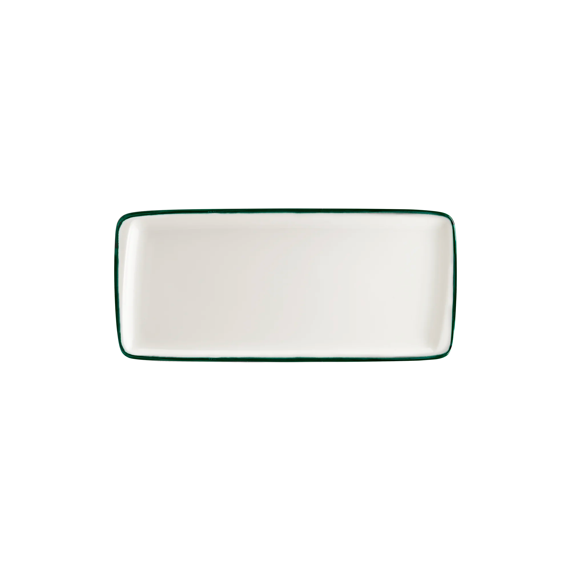 Bonna Linea Green Moove Dikdörtgen Tabak 34*16 cm, servis tabağı