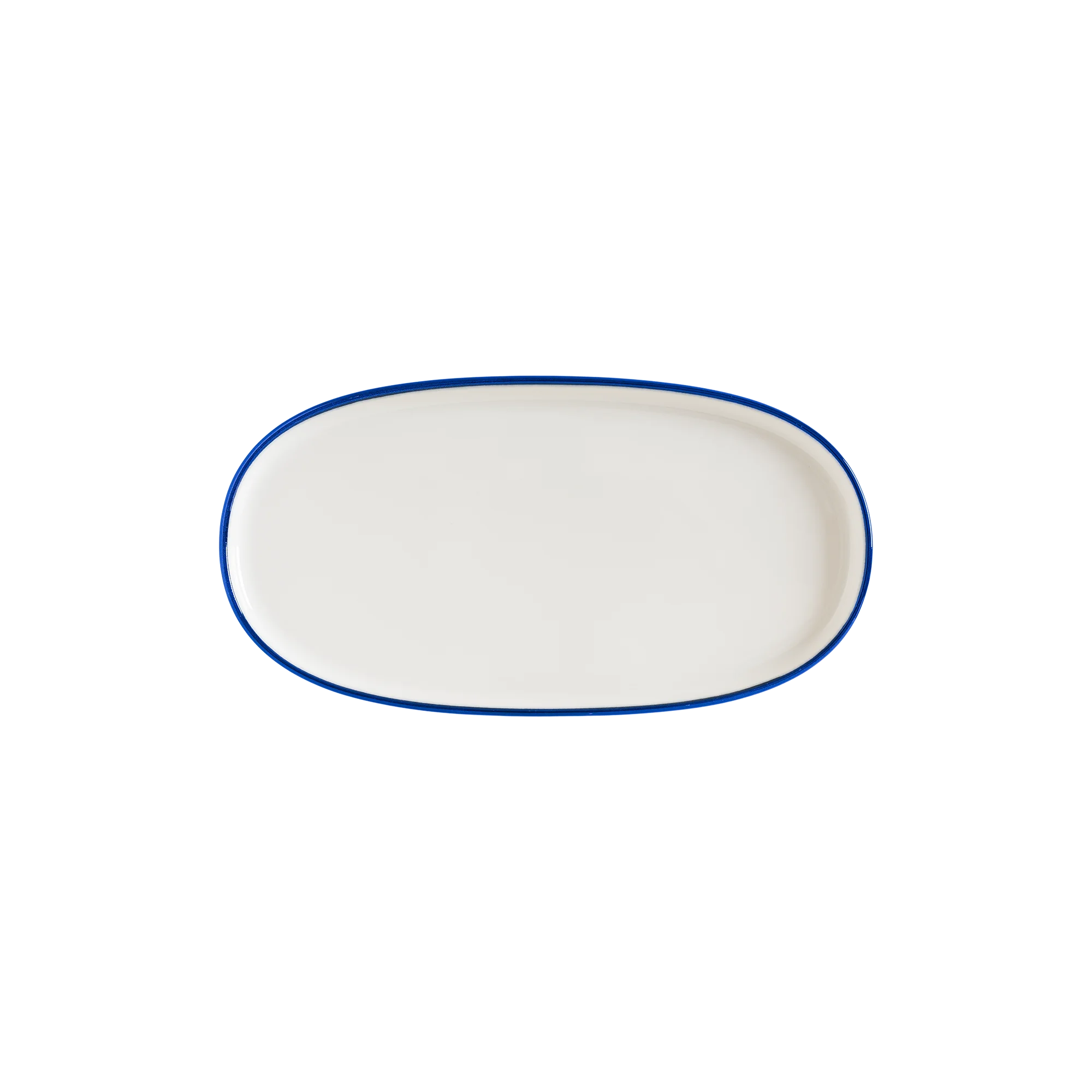 Bonna Linea Blue Hygge 21cm Oval Tabak, servis tabağı