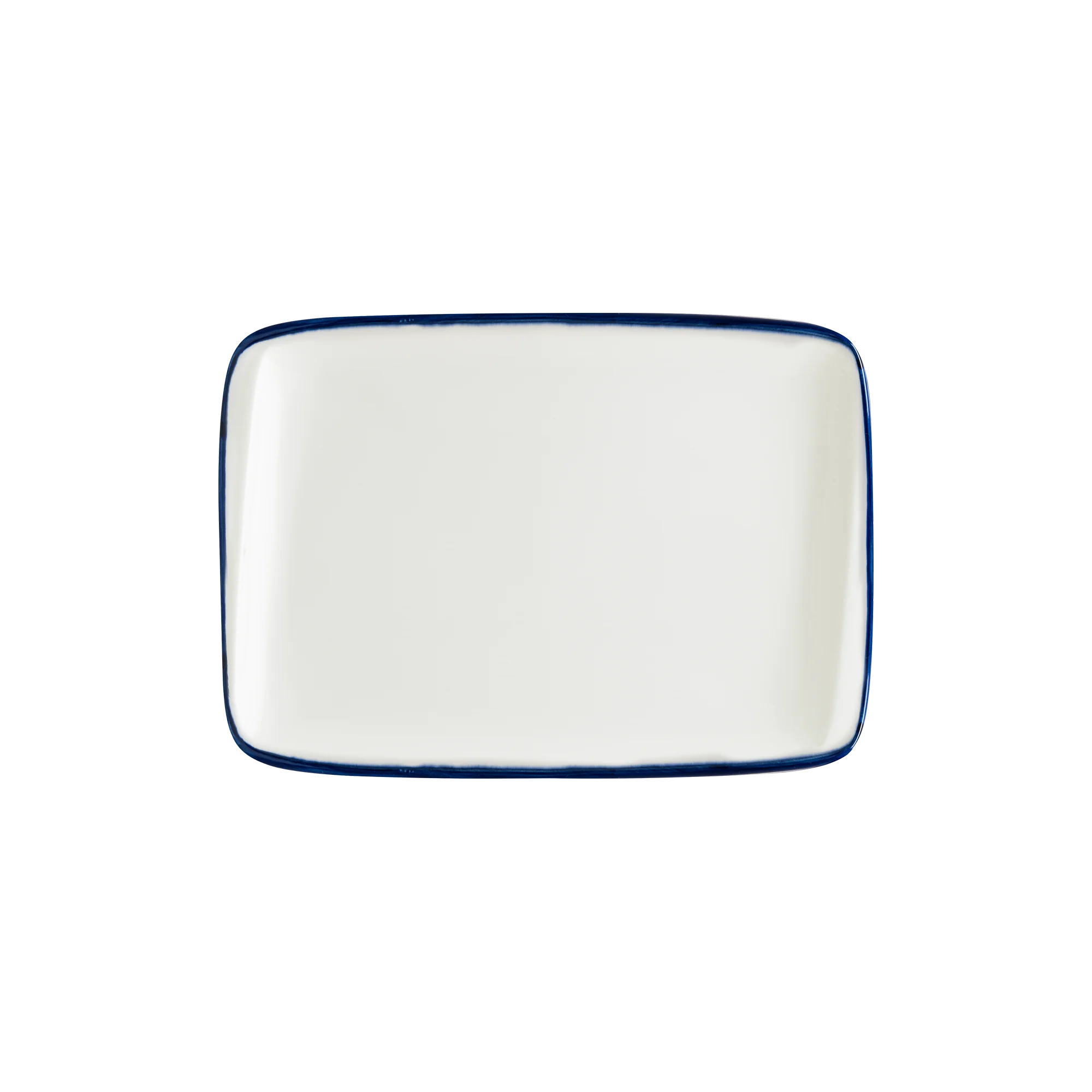 Bonna Linea Blue Moove Dikdörtgen Tabak 23*16 cm, servis tabağı