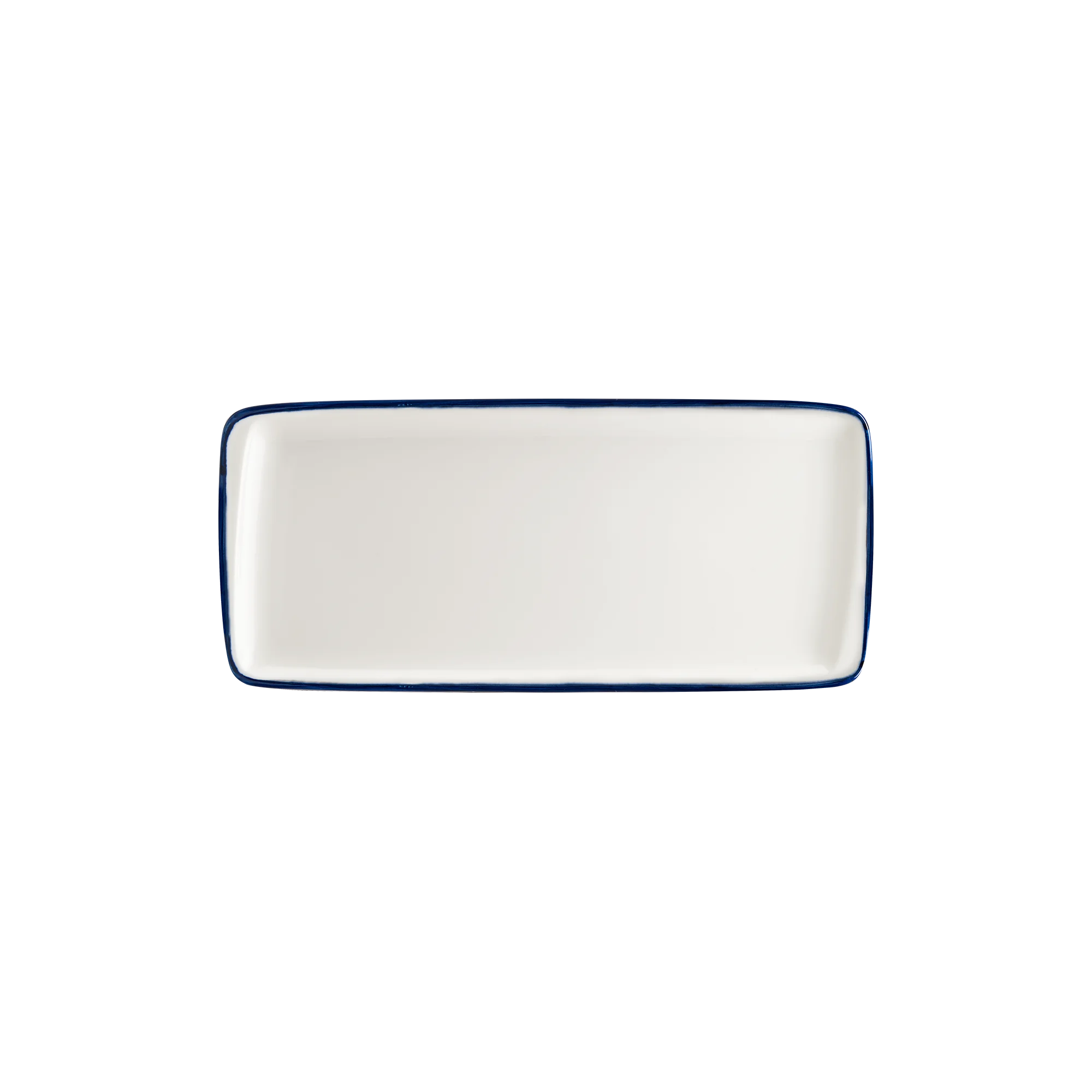 Bonna Linea Blue Moove Dikdörtgen Tabak 34*16 cm, servis tabağı