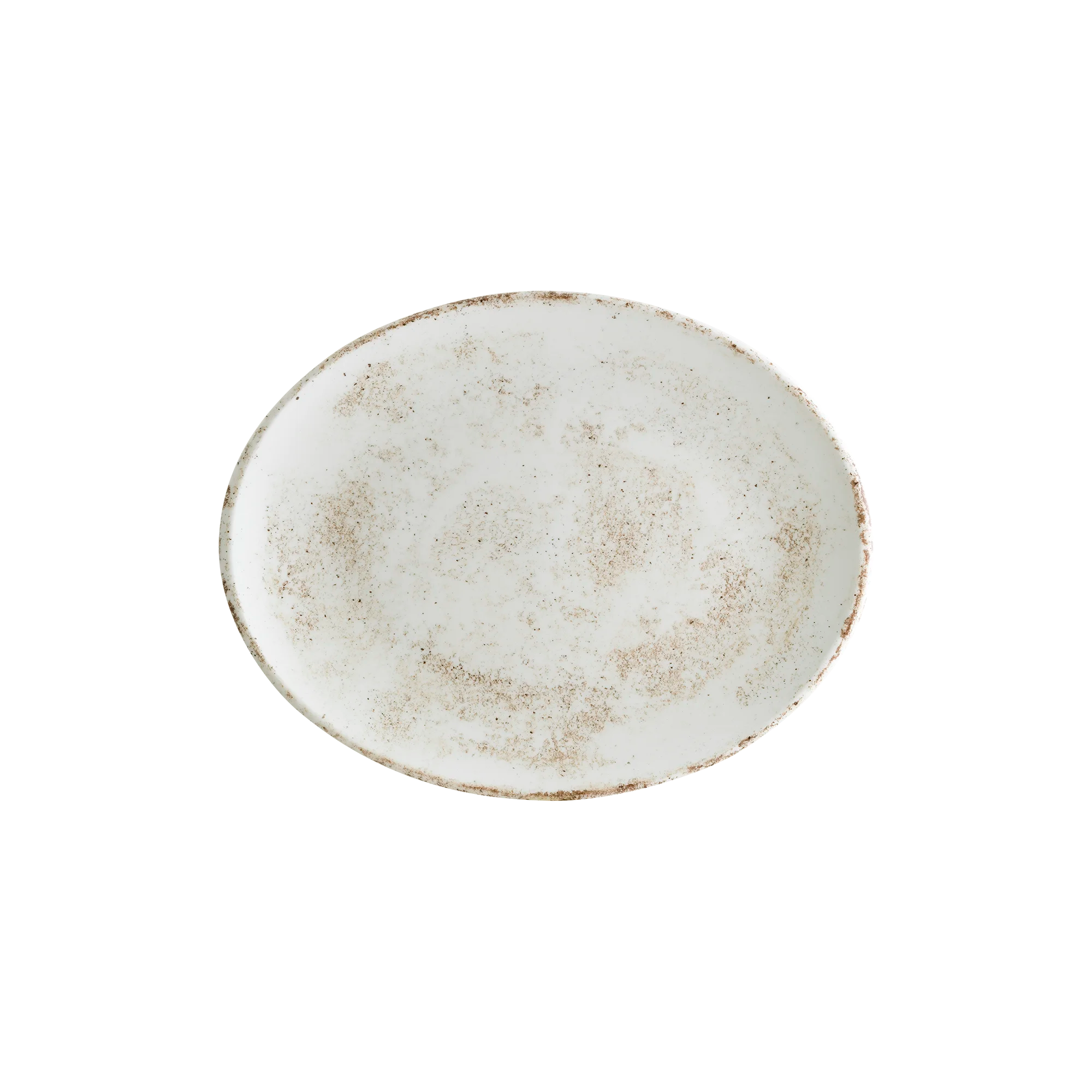 Bonna Nacrous Matt Moove Oval Tabak 36*28 cm, servis tabağı