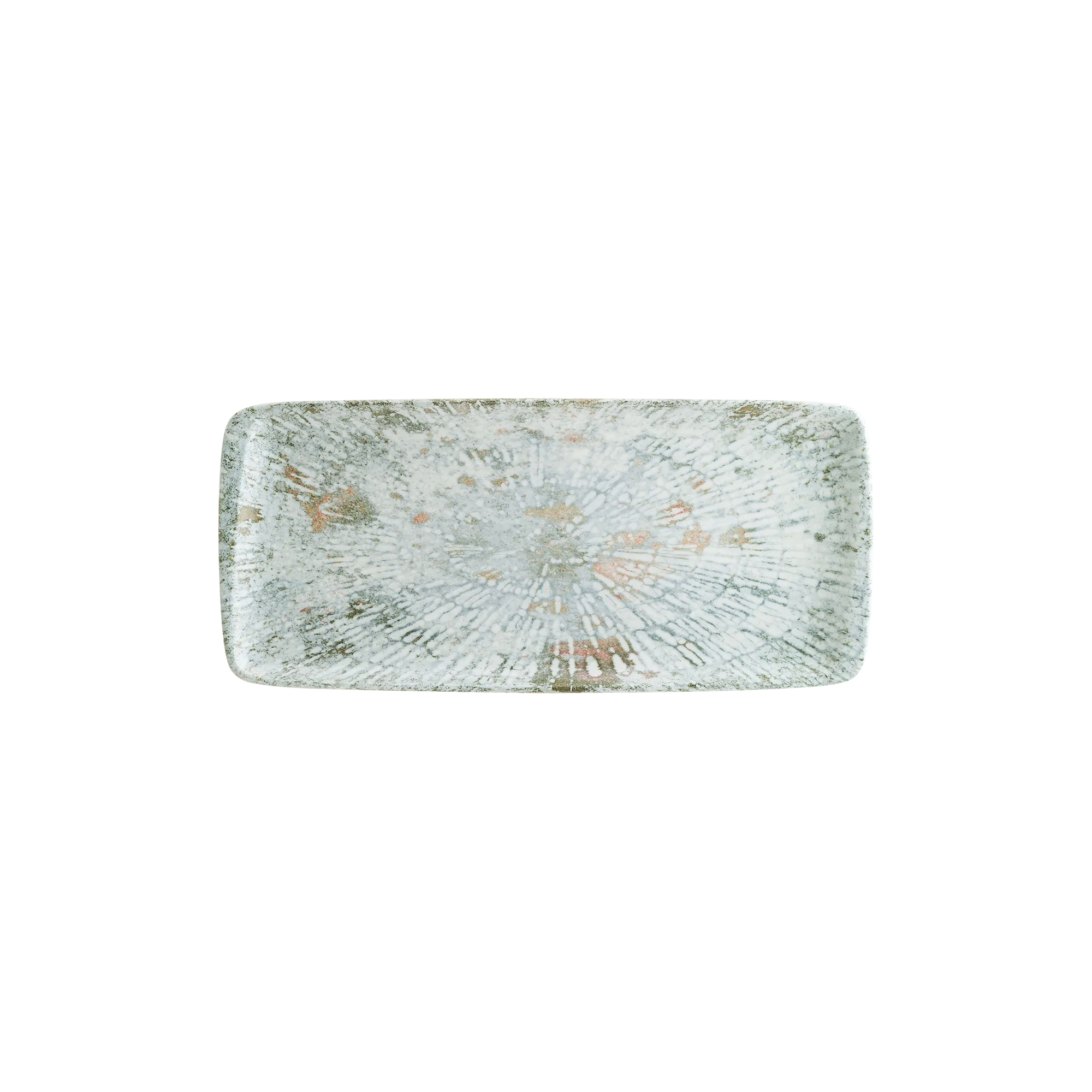Bonna Odette Olive Moove Dikdörtgen Tabak 34*16 cm, servis tabağı