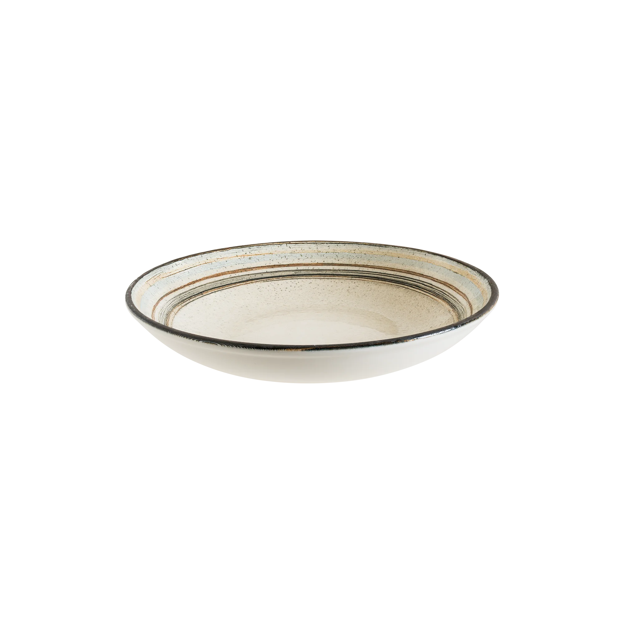 Bonna Cortado Spiral Bloom Çukur Tabak 23 cm 1000 cc, çukur tabak
