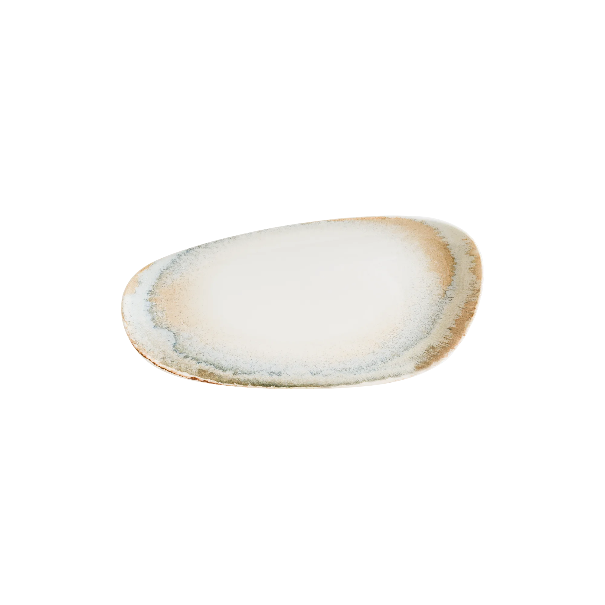 Bonna Knidos Vago Dikdörtgen Tabak 36 cm, servis tabağı