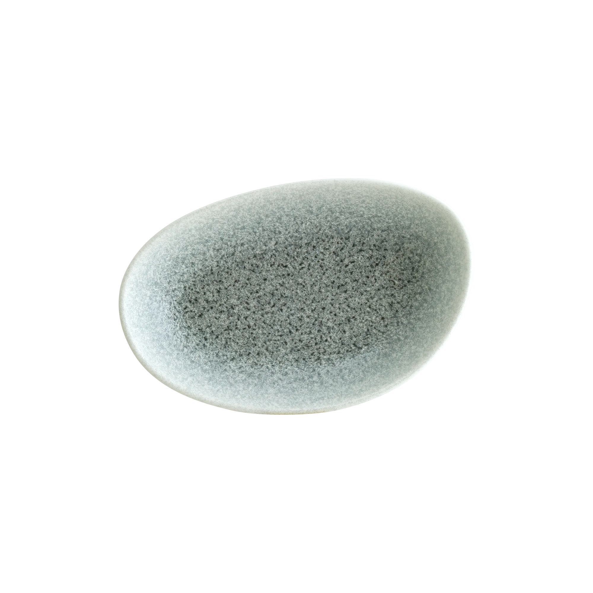 Bonna Luca Mavi Vago Oval Kayık Tabak 15*8.5 cm 140 cc, sunum tabağı