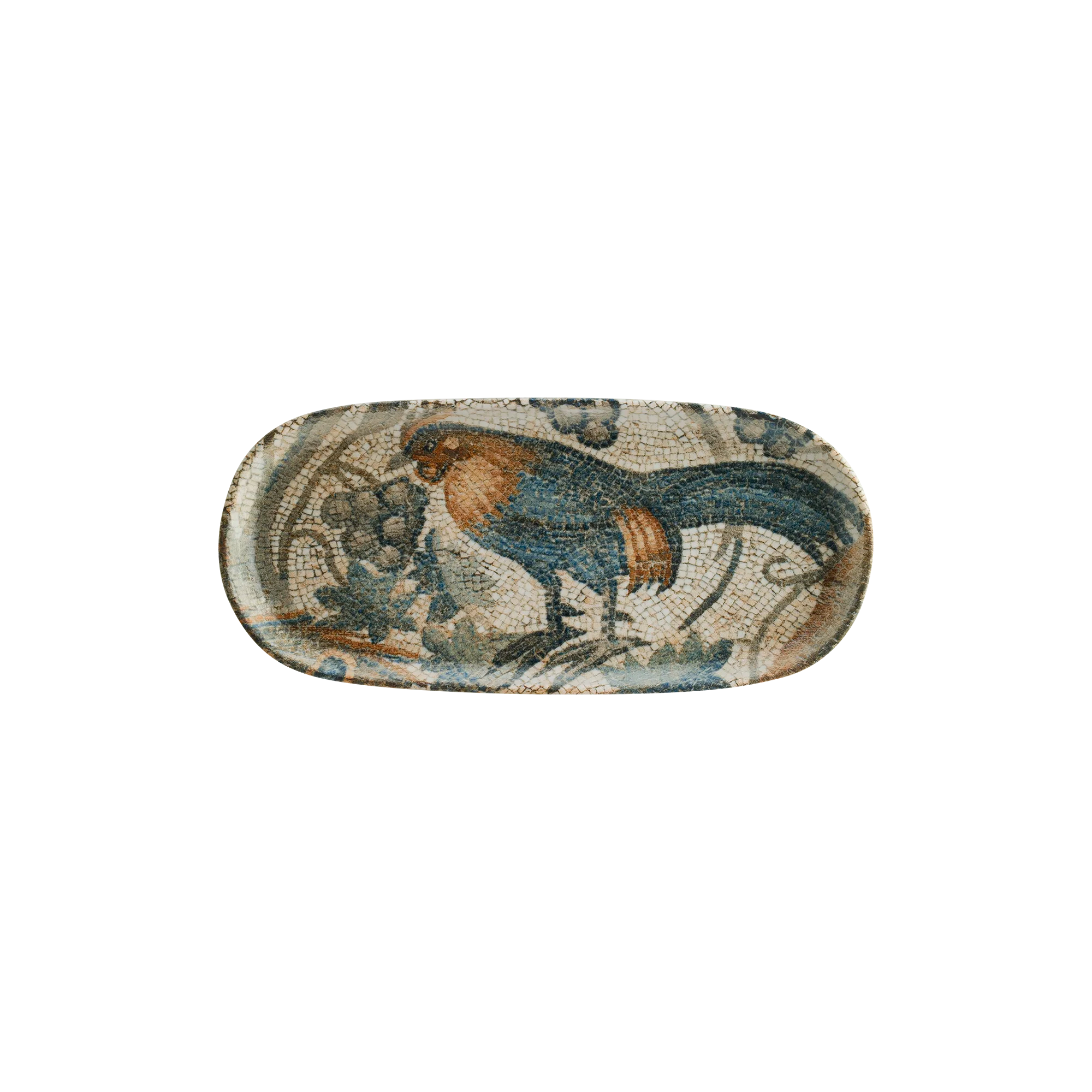 Bonna Mezopotamya Tavuk 21cm Hygge Oval Tabak, servis tabağı